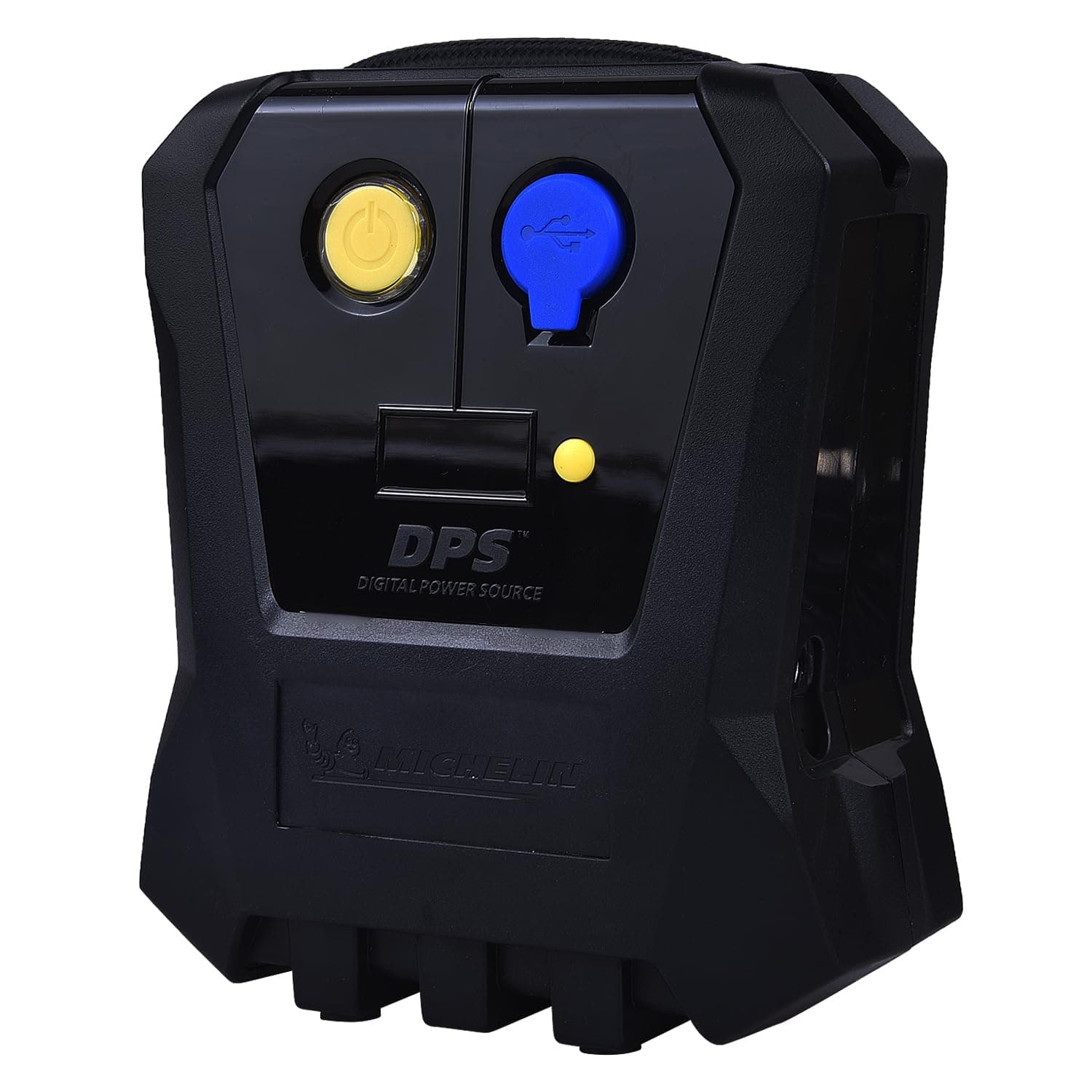 Digital Micro Inflator, 12V, Portable Tire Inflator, Rapid Inflation for Cars, Bikes, Sports Equipment, Compact & Efficient, Black