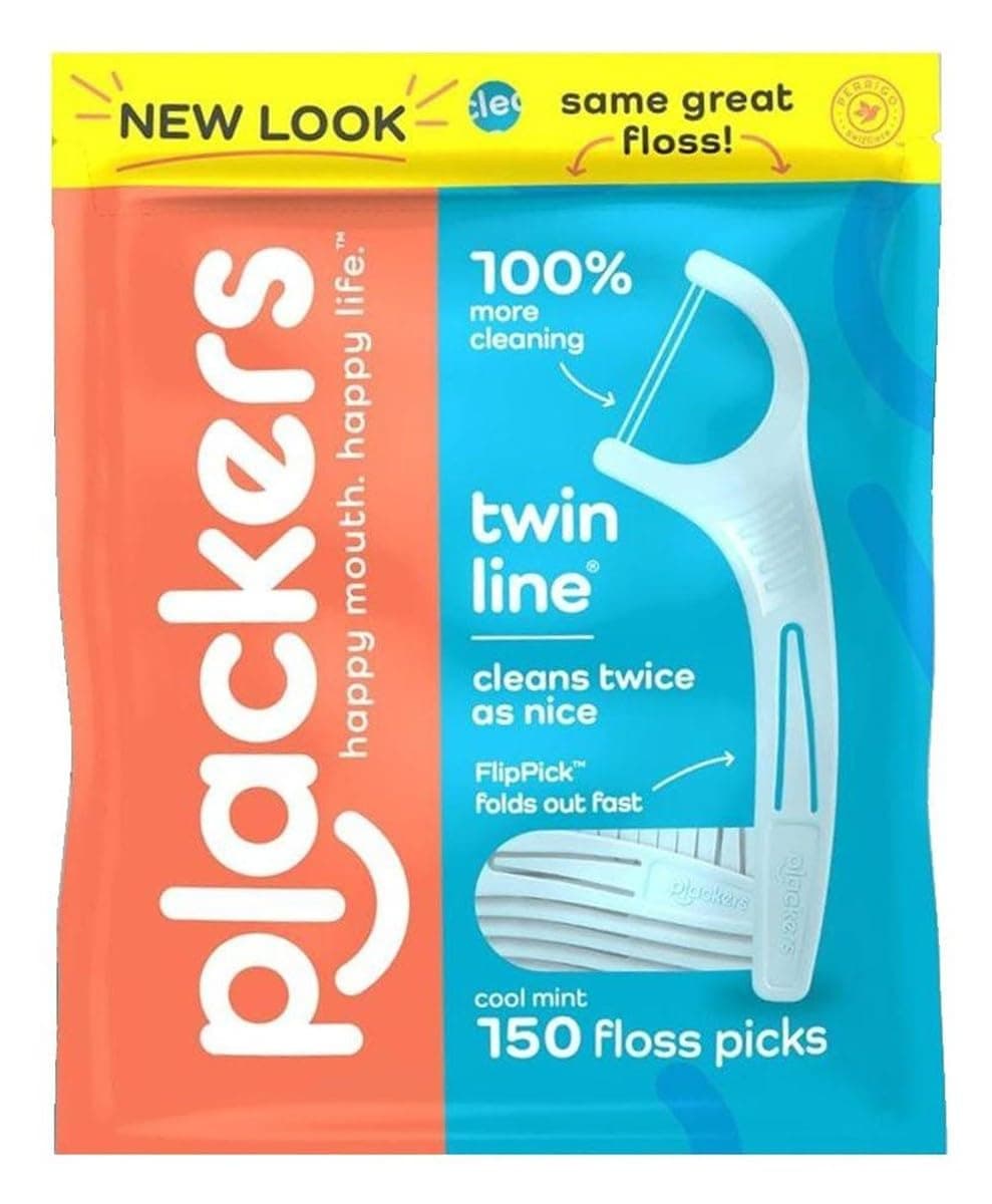 Plackers Twin-Line Dental Flossers