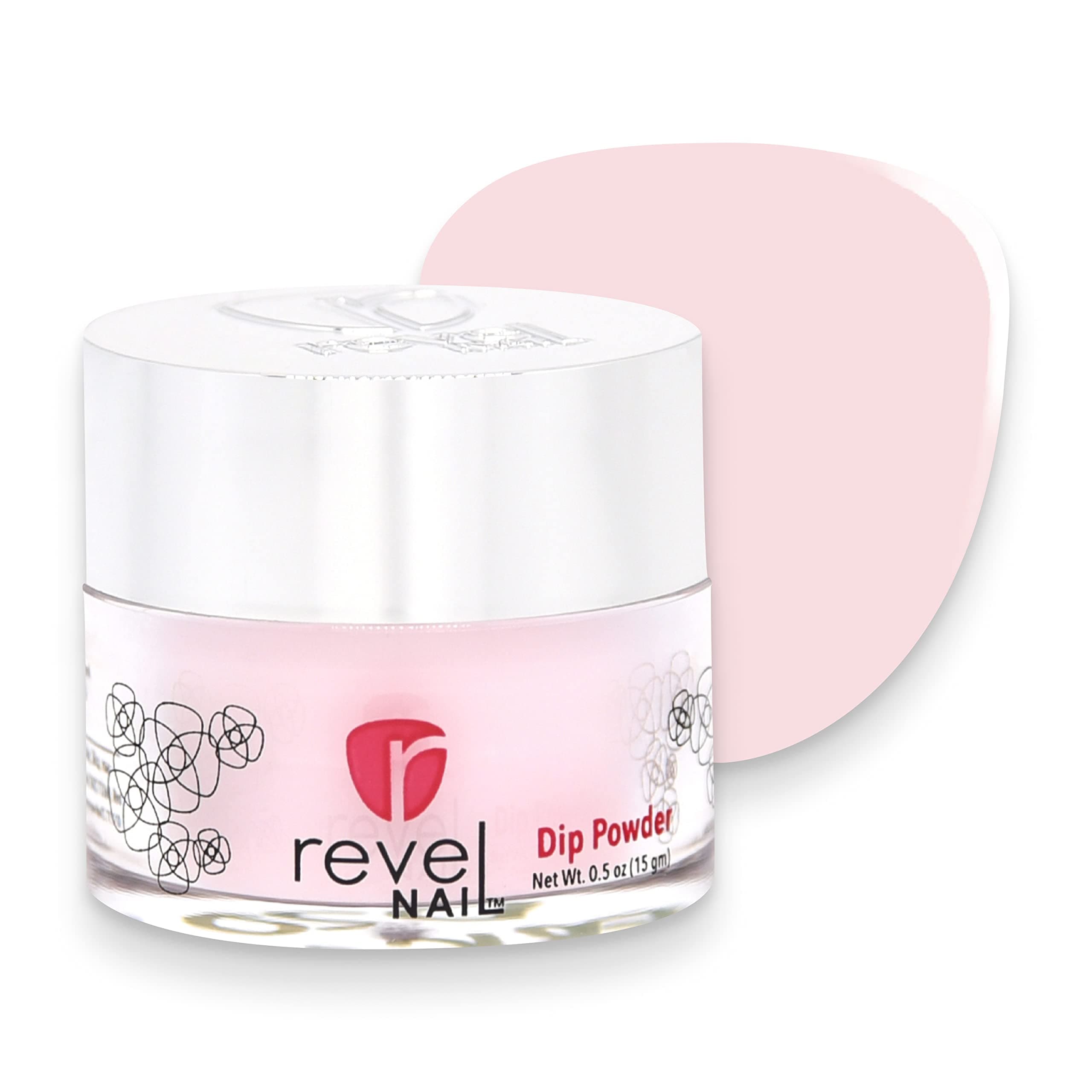 Revel Nail Dip Powder, Erica Shade, (0.5 Ounce) Premium Color Dipping Powder for Nails, Professional French Manicure Powder, DIY Dipping Mates