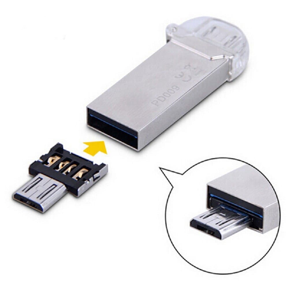 Micro USB OTG Adapter, Ingerik Micro USB to USB Flash Drive OTG Adapter for Android/Smartphone/Tablet/Samsung Galaxy and More