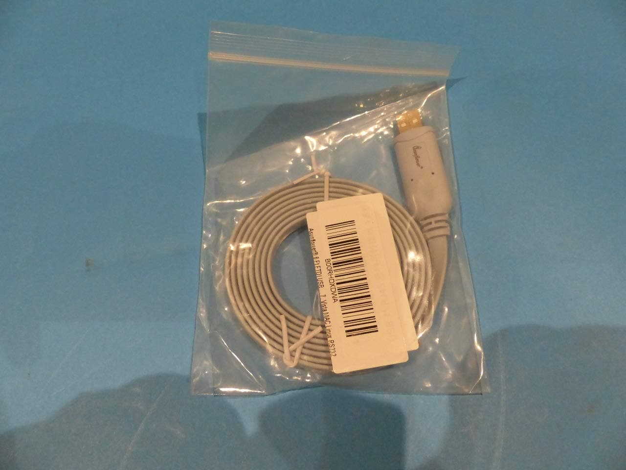 AsunflowerÂ 6 Ft FTDI USB to RJ45 for Cisco Console Cable Windows 8, 7, Vista MAC Linux RS232