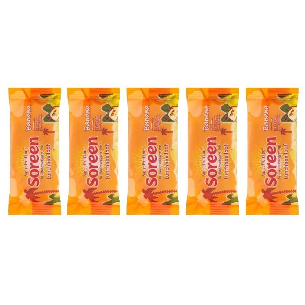 Banana Lunchbox Loaves (5 per pack - 150g) - Pack of 2