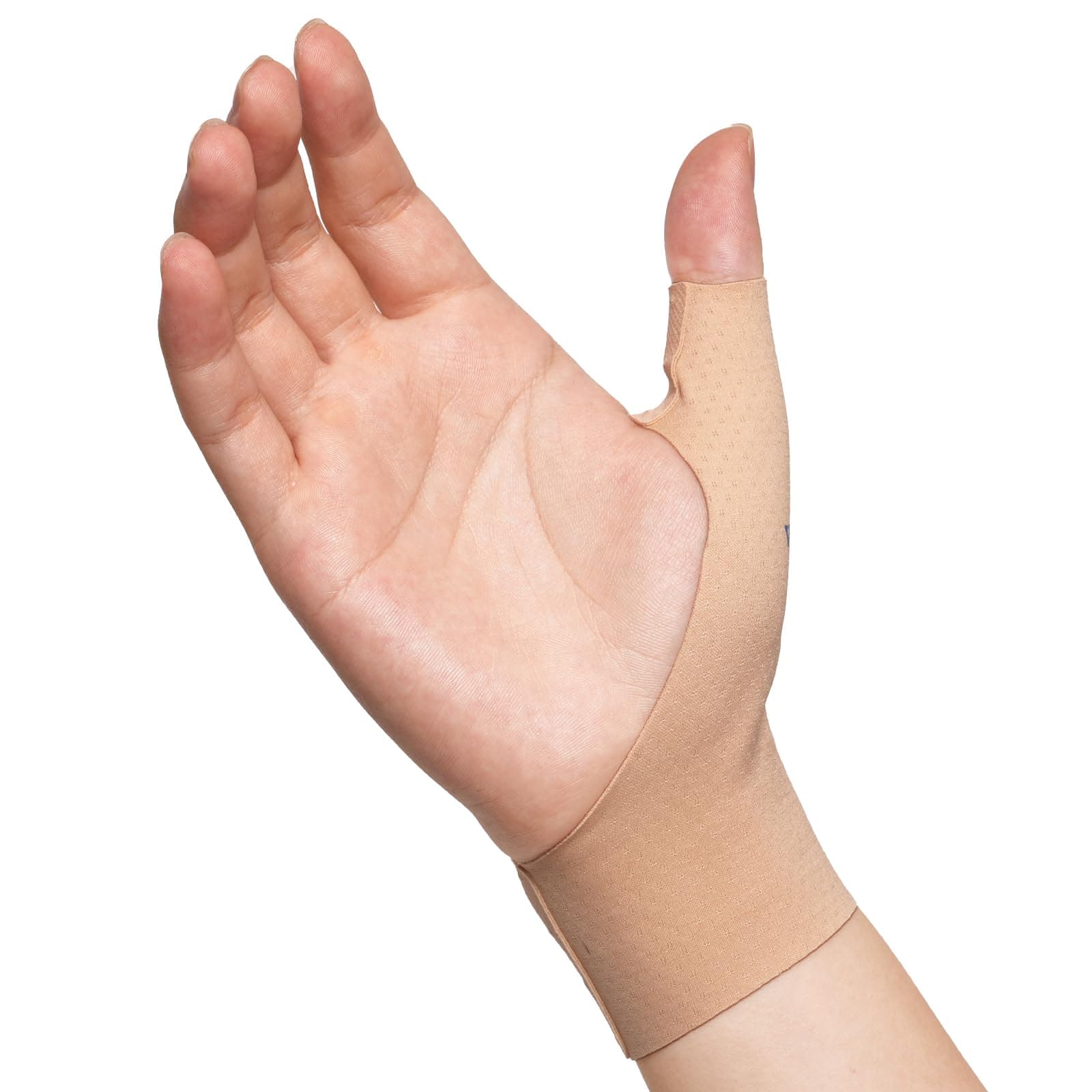 VELPEAU Elastic Thumb Support Brace Liner (Pack of 2) - Waterproof Soft Thumb Compression Sleeve Protector for Relieving Pain, Arthritis, Joint Pain, Tendonitis, Sprains, Sports (Medium)