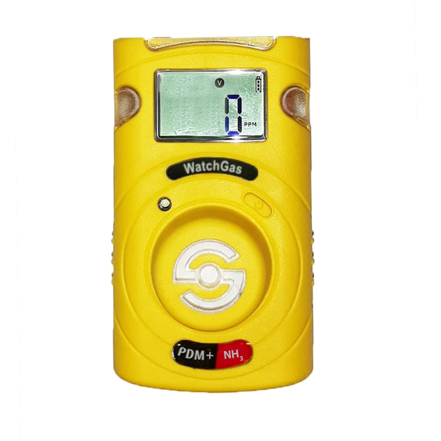 Watchgas Portable Single Gas Detector (Range:0-100 ppm) with ATEX, INMETRO, IECEx Approvals for Cold Storage, Aquaculture| ATEX & Zone 0 Approved | Model: WatchGas PDM+ NH3
