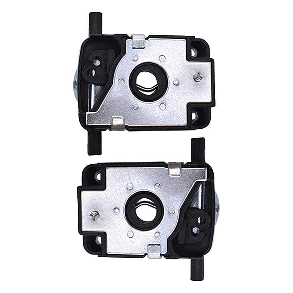 2PC Lower Engine Cover Hood Lock Bonnet Catch Latch Kit Replacement for BMW E39 525 528i E46 323 328 330i E53 X5 E52 51238203859 51238185738