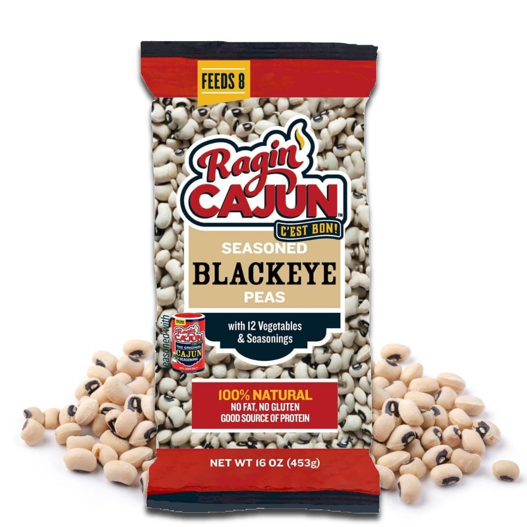 Seasoned Blackeye Beans 16 oz Ragin' Cajun (Pack of 1)
