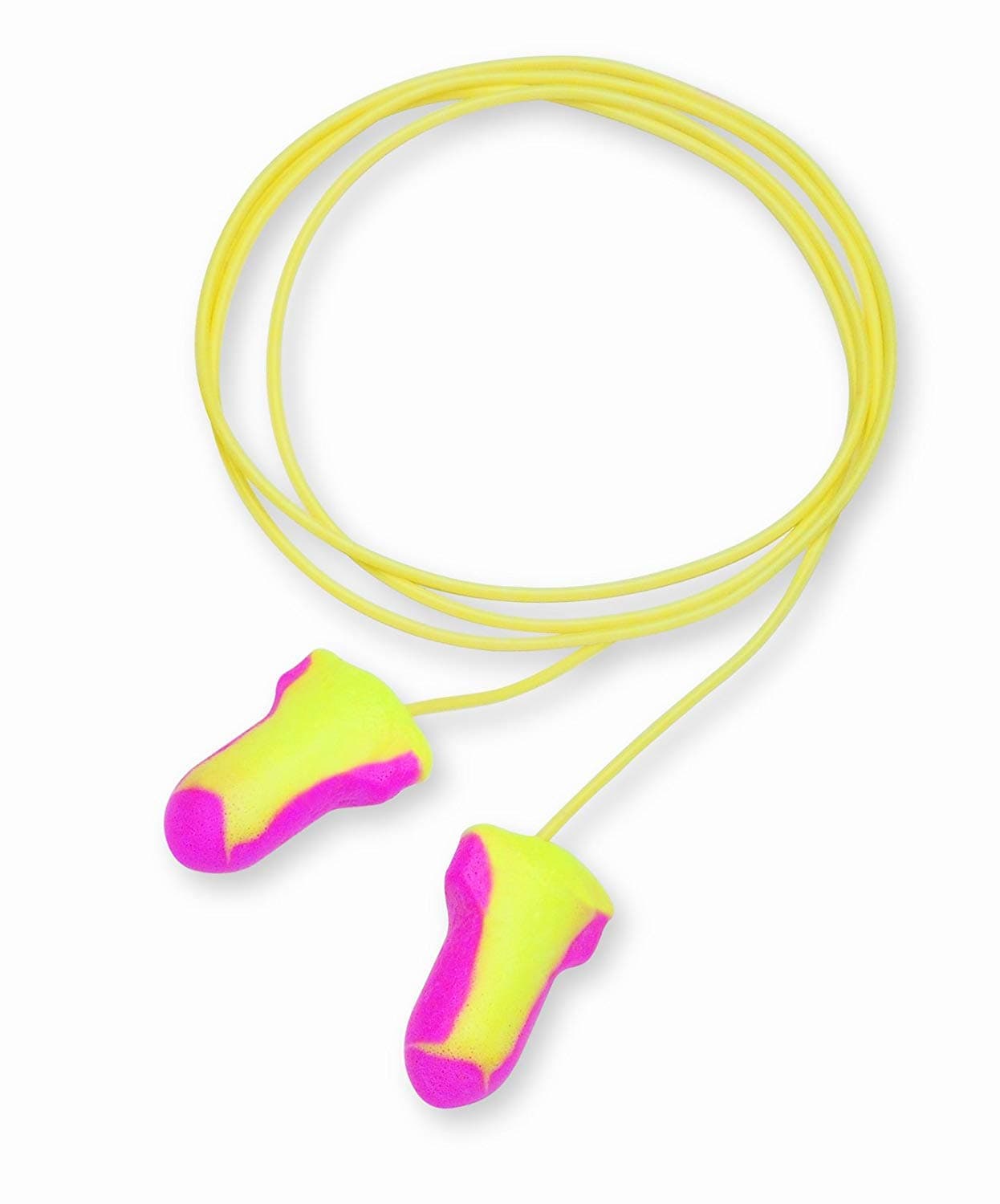 by Honeywell Laser Lite High Visibility Disposable Foam Earplugs, 100-Pairs, Pink/Yellow, LL-30
