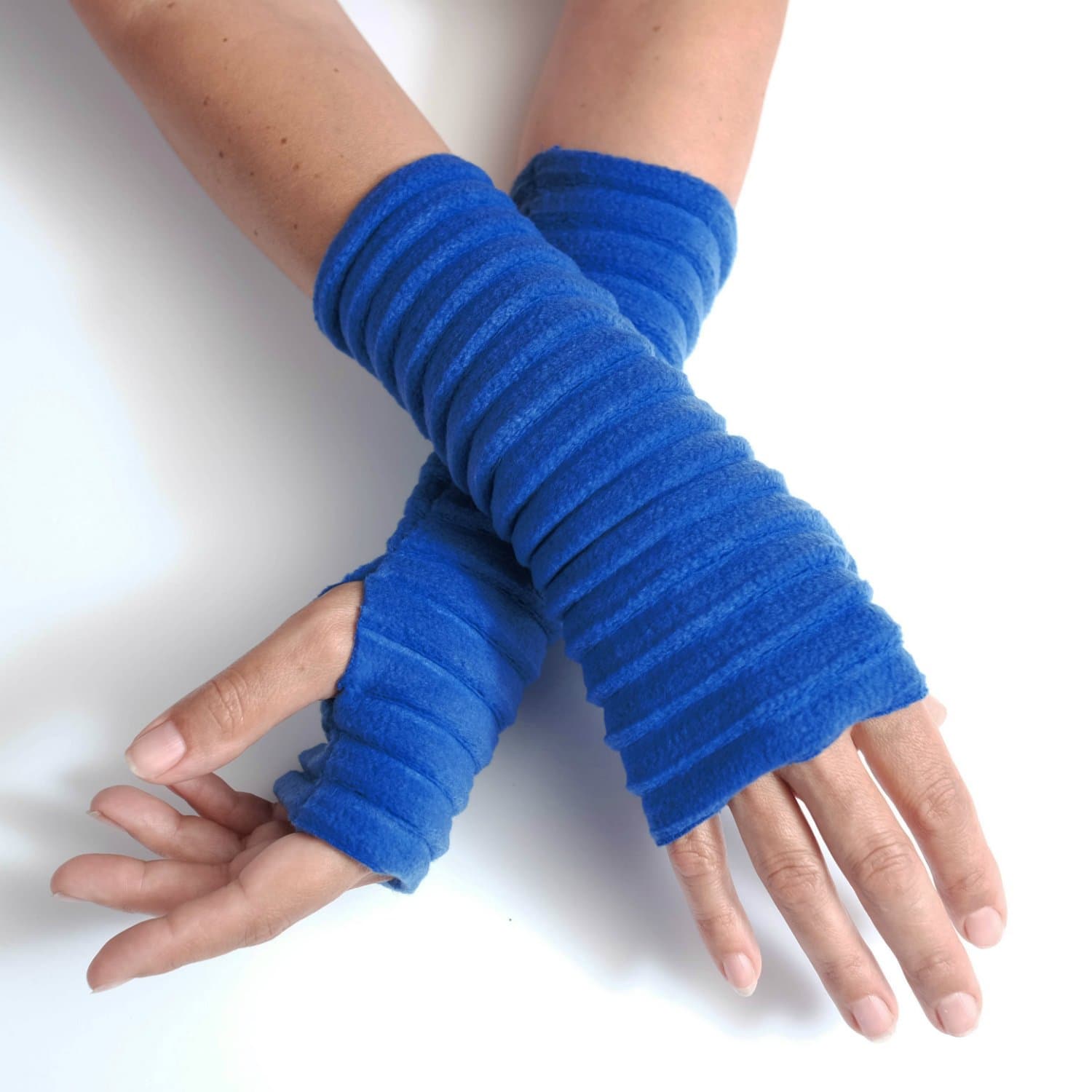 Wristee®, Royal Blue Fingerless Hand & Wrist Warmers