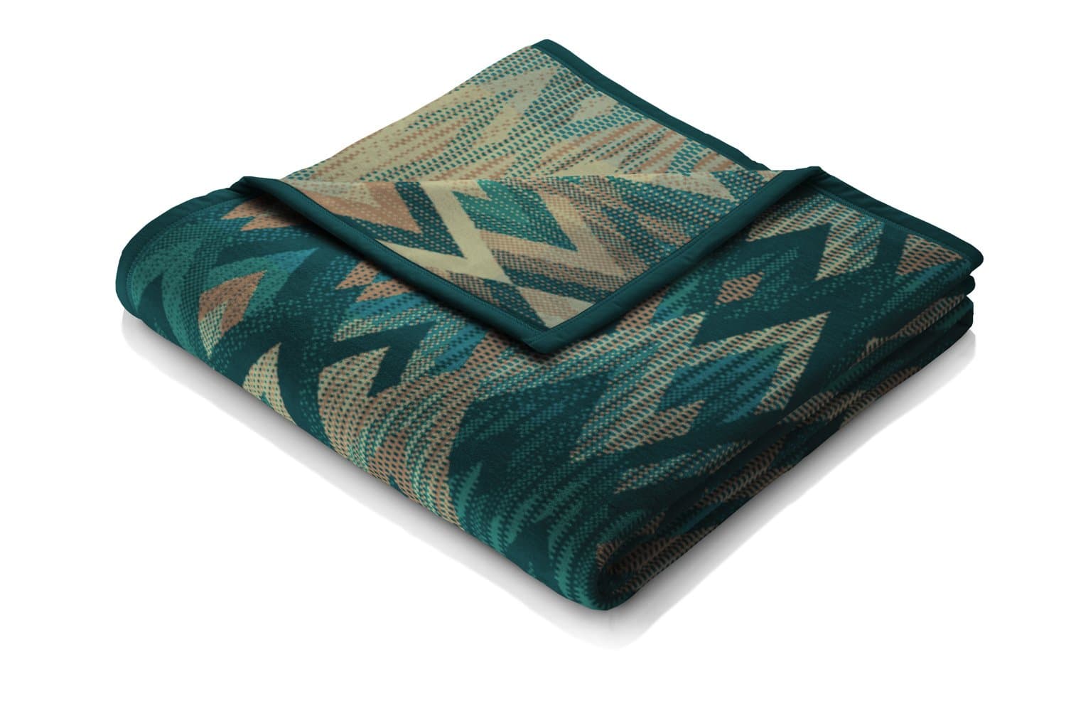 Bocasa Biederlack Visiona Cotton Blanket Throw, 150x200 cm Prisma