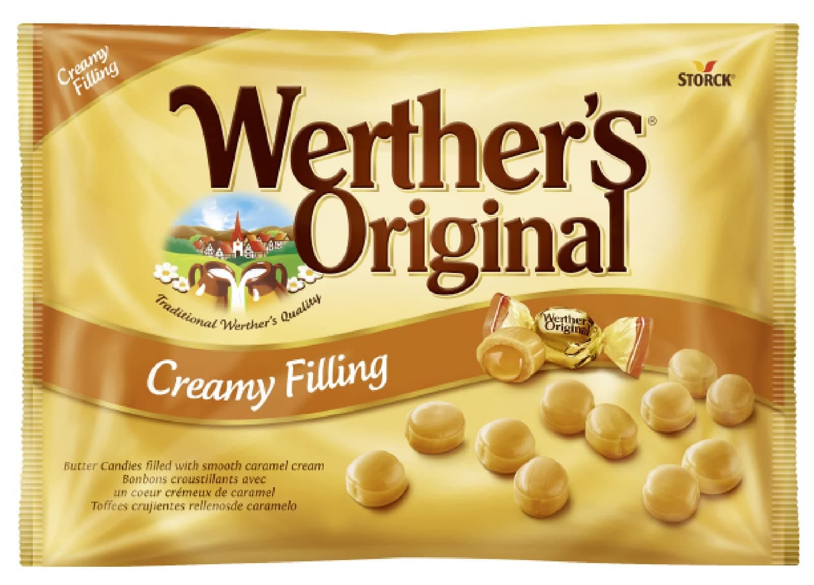Werther's Original Creamy Caramel Filled Candies 1 Kg