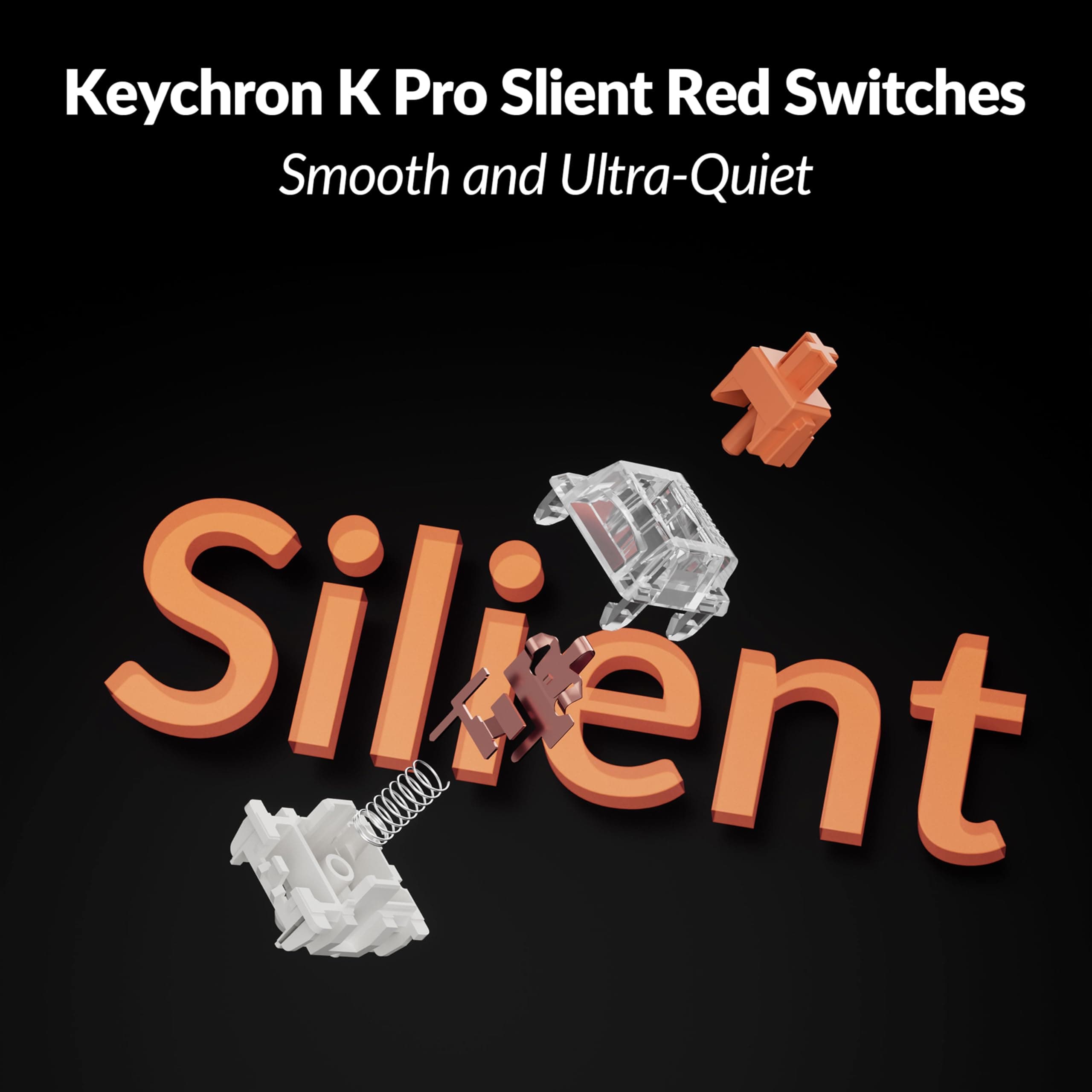 Keychron V1 Max 75% Wireless Mechanical Keyboard, 2.4Ghz/Bluetooth 5.1/Wired QMK Programmable RGB Backlit, Hot-Swappable with Silent Red Switch Compatible with Mac Windows Linux