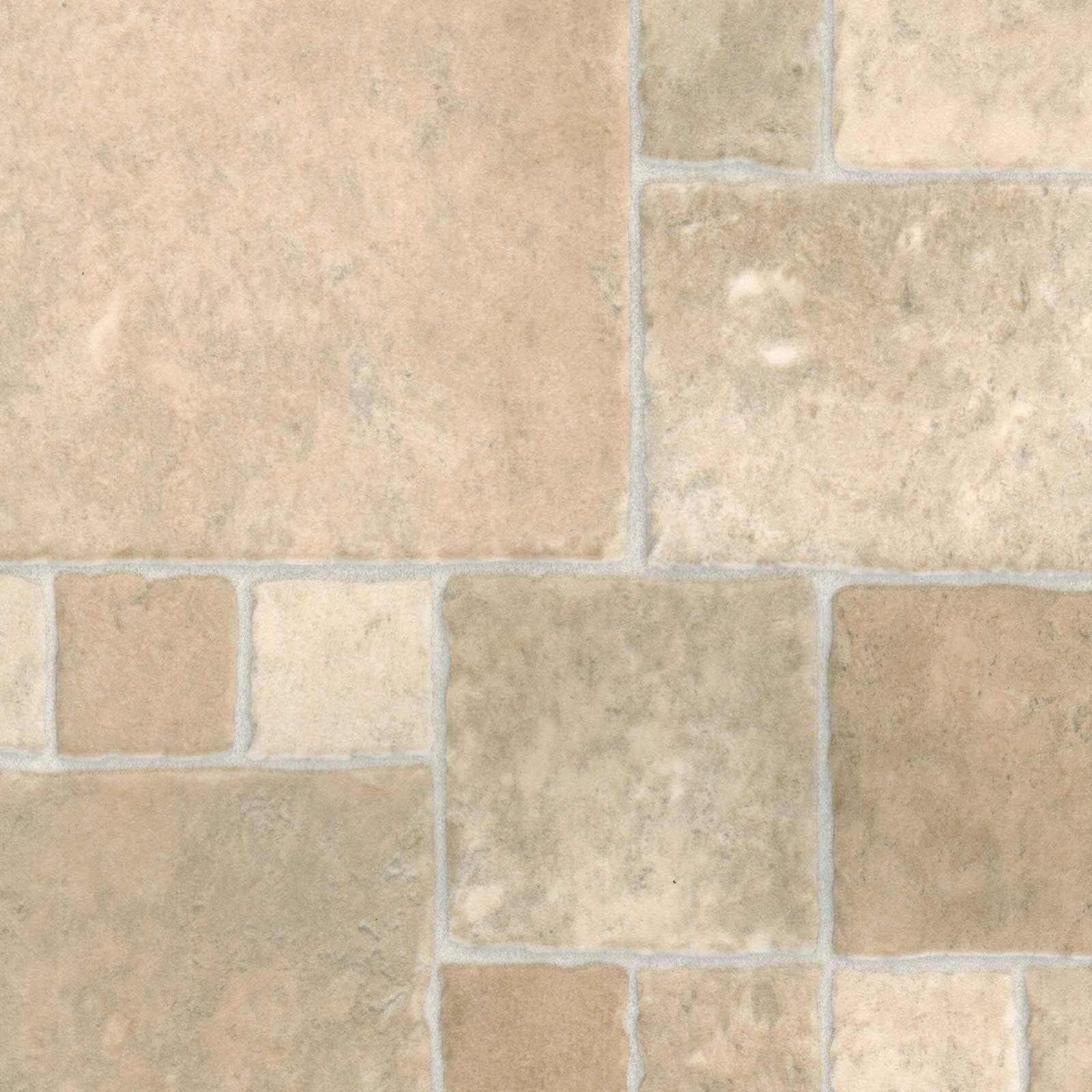 WKLL0535T-Toucon 3.8 MM Thick Stone Tile effect Anti Slip Vinyl Flooring Home Office Kitchen Bedroom Bathroom High Quality Lino Modern Design 2M 3M 4M wide (Leoline)3X2