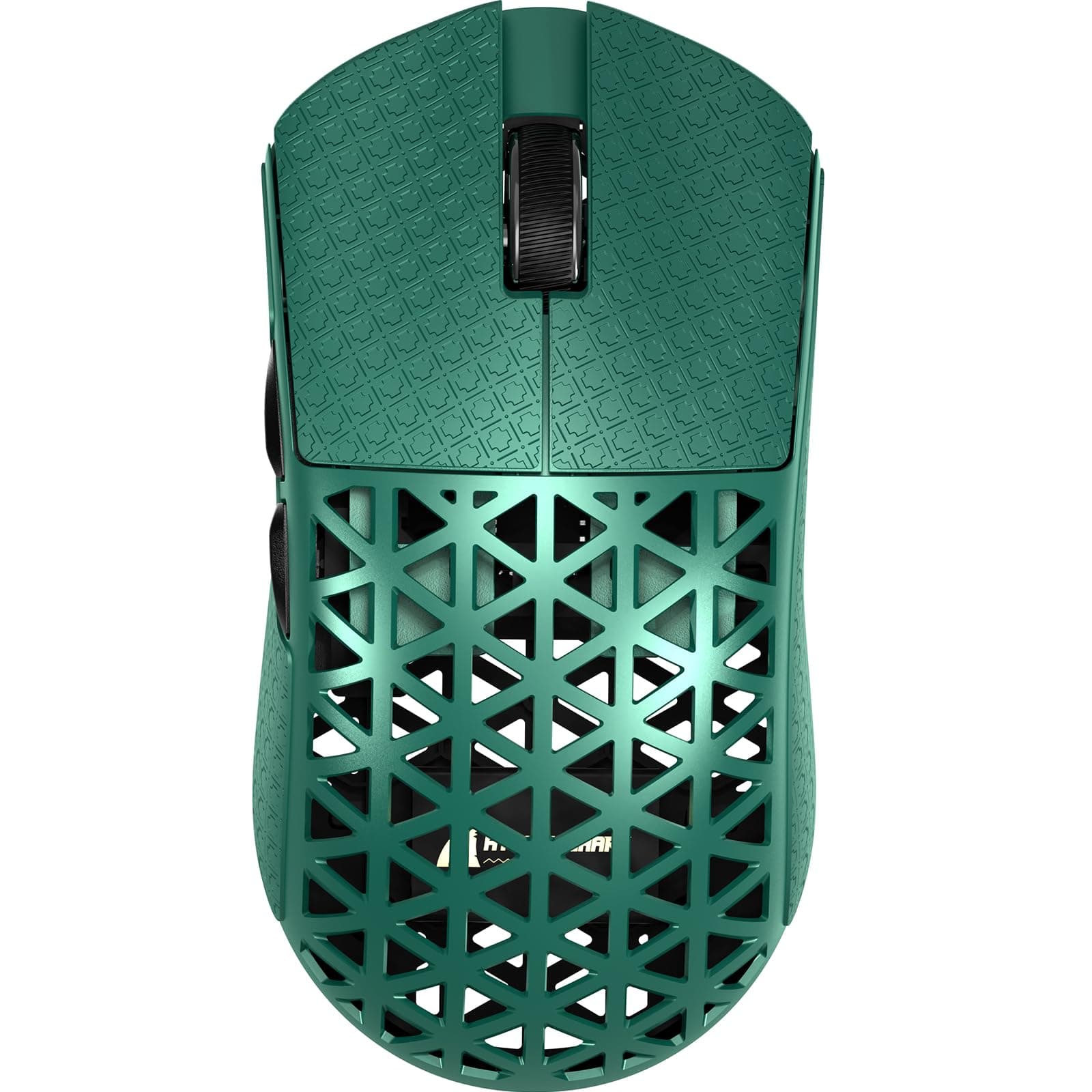 R5Ultra 8K Carbon Fiber Wireless Gaming Mouse with 42000 DPI -PAW3950 MAX Sensor -39g Ultra-Lightweight-Nordic 52840 MCU Chip-Wired/BT/2.4GHz Wirelss Programmable Mouse Tape for PC/Mac (Green)