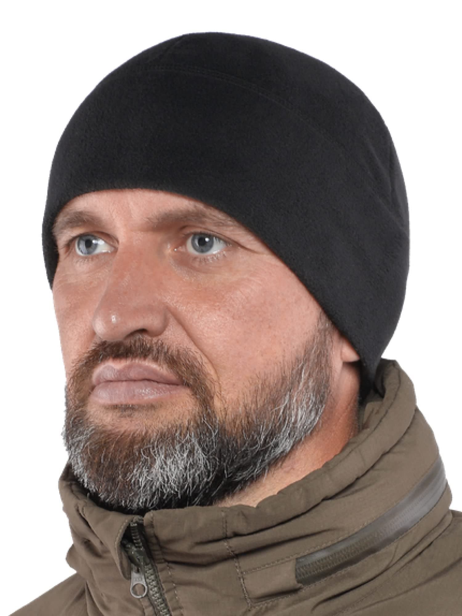 Warm Lightweight 170 Fleece Watch Cap - Men Women - Outdoor Skull Beanie Hat