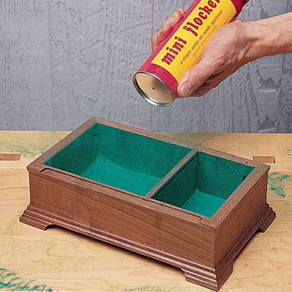 Mini-Flocker Applicator for Suede Tex Fibers