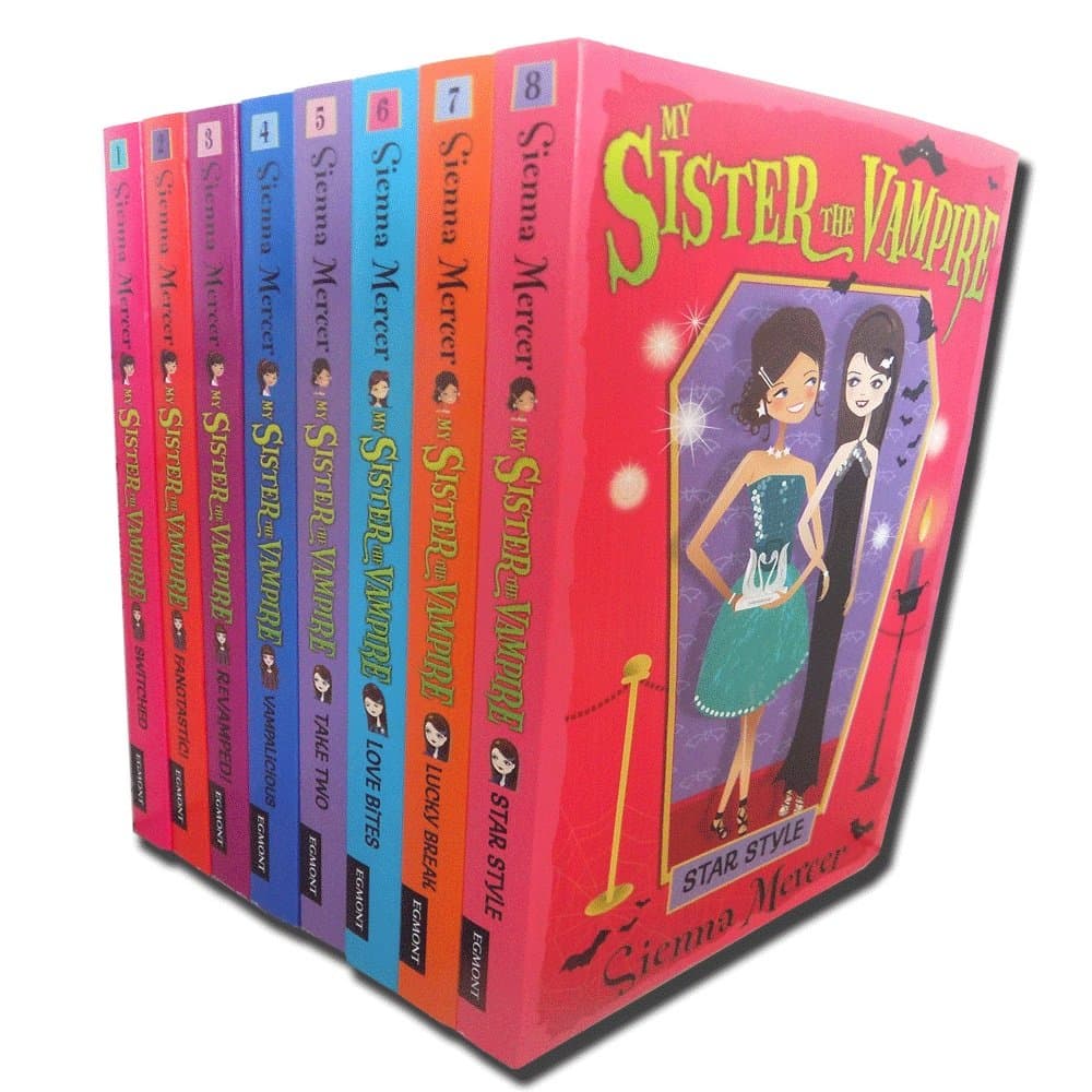My Sister the Vampire - Series 1 (Books 1 to 8) Collection Pack Set By Sienna Mercer (Titles includes: Star Style, Lucky Break, Love Bites, Take Two, Vampalicious, Revamped, Fangtastic, Switched) Paperback – January 1, 2010