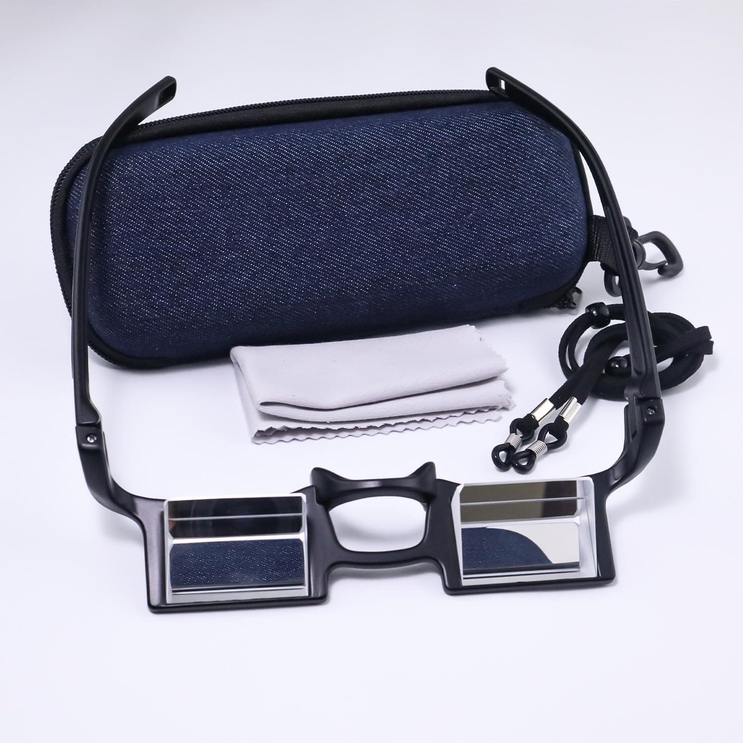 reiliva Belay Glasses for Rock Climbing, 90 Degree Upward Prism Glasses for Outdoor Climbing Light Weight Climbing Belay Glasses Prevent Neck Fatigue for Rock Climbers