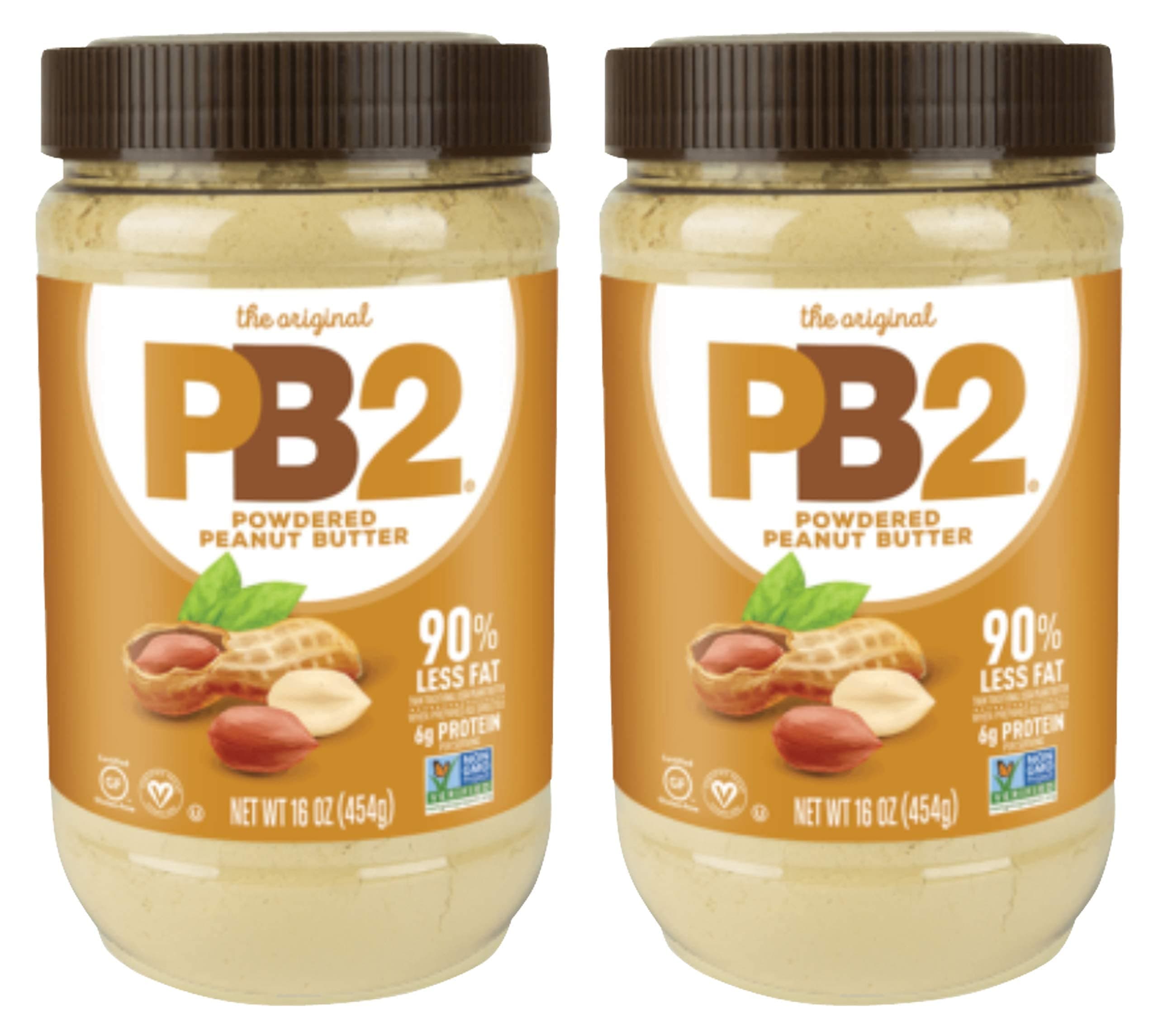 PB2 Bell Plantation Powdered Peanut Butter, 16 oz (Pack of 2)
