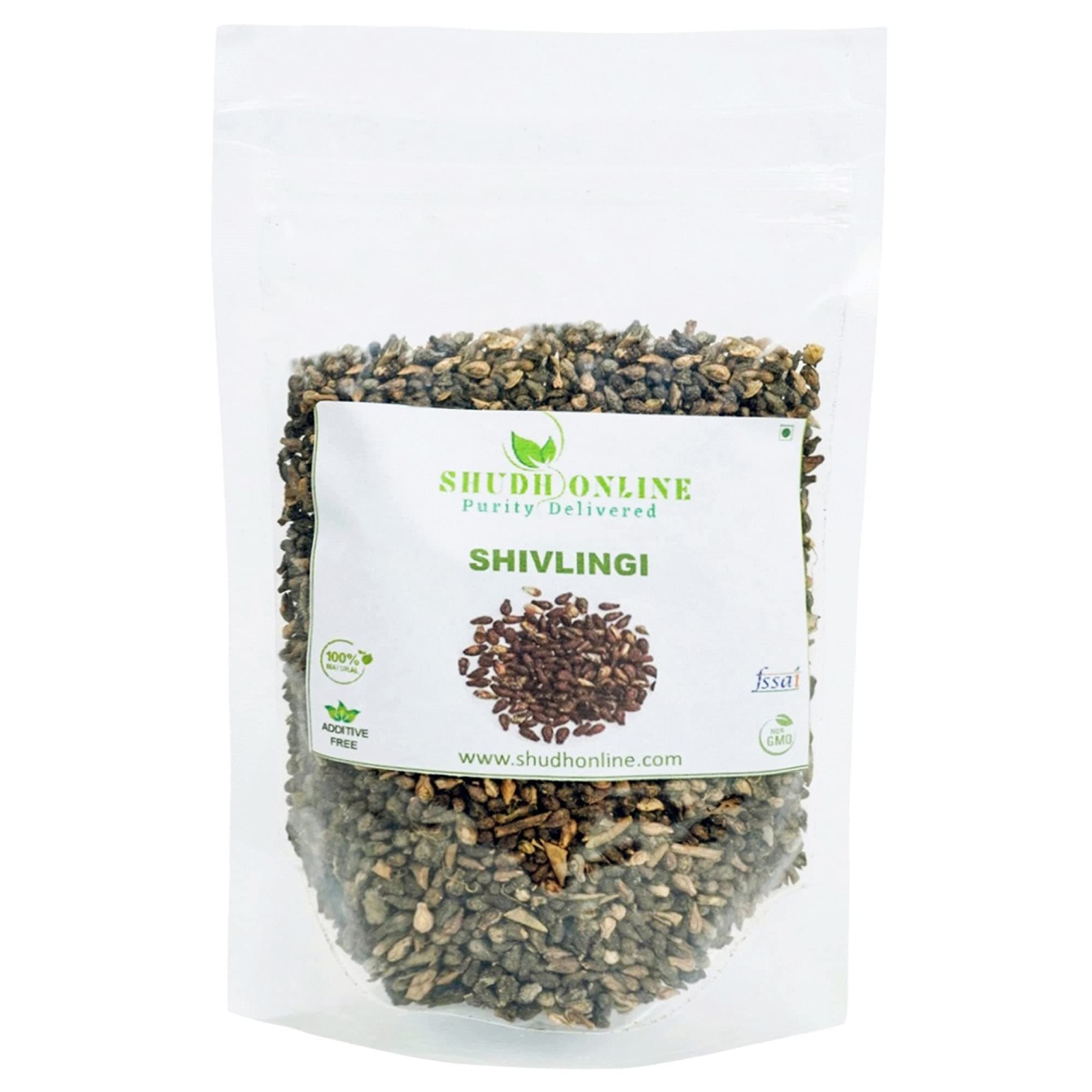 Shudh Online Shivlingi Beej, Shivling, Sivalingi Seed (100 Grams), Shivlangi, Shivalinga, Bryonopsis Laciniosa