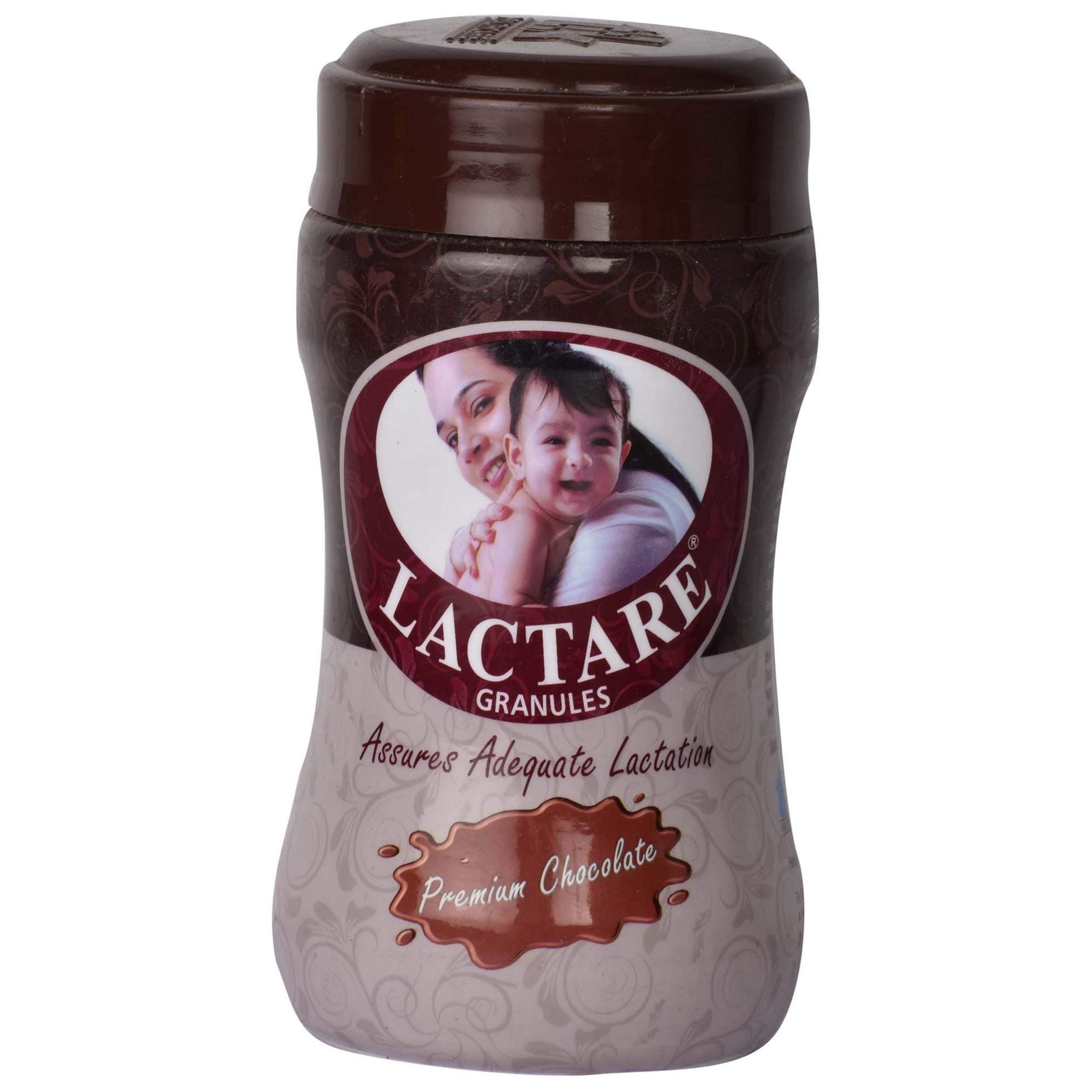 Lactare Premium Chocolate - Bottle of 250 gm Granules