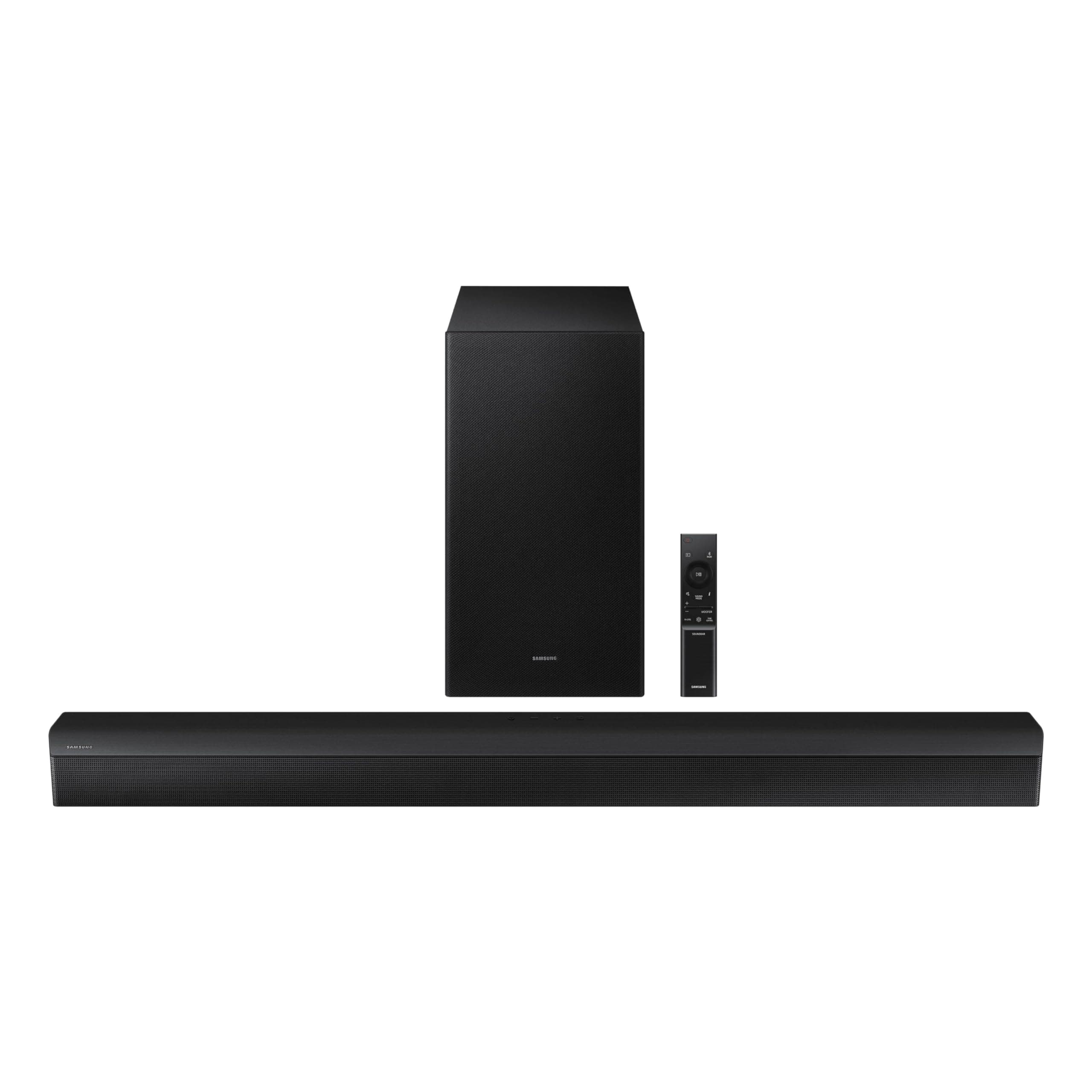 Samsung HW-B550D 3.1 ch Soundbar w/ Dolby Audio, Surround Sound expansion, Bass Boost, Adaptive Sound, DTS Virtual:X, Wireless Subwoofer, 2024