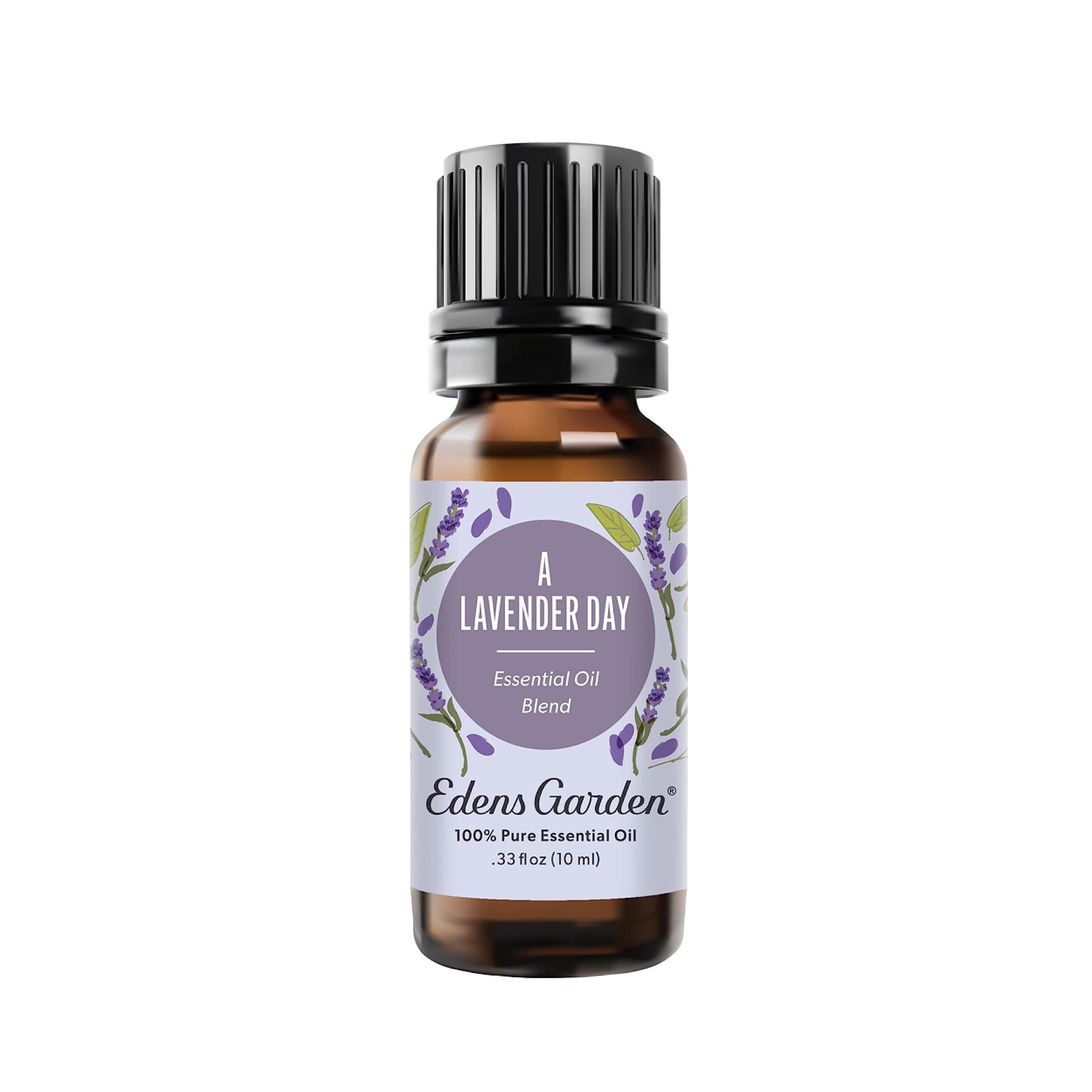 A Lavender Day Essential Oil Blend- 100% Pure Premium Grade, Undiluted, Natural, Therapeutic, Aromatherapy, The Best for Diffusing, Skin, Candle, Laundry 10 ml (.33 fl oz)