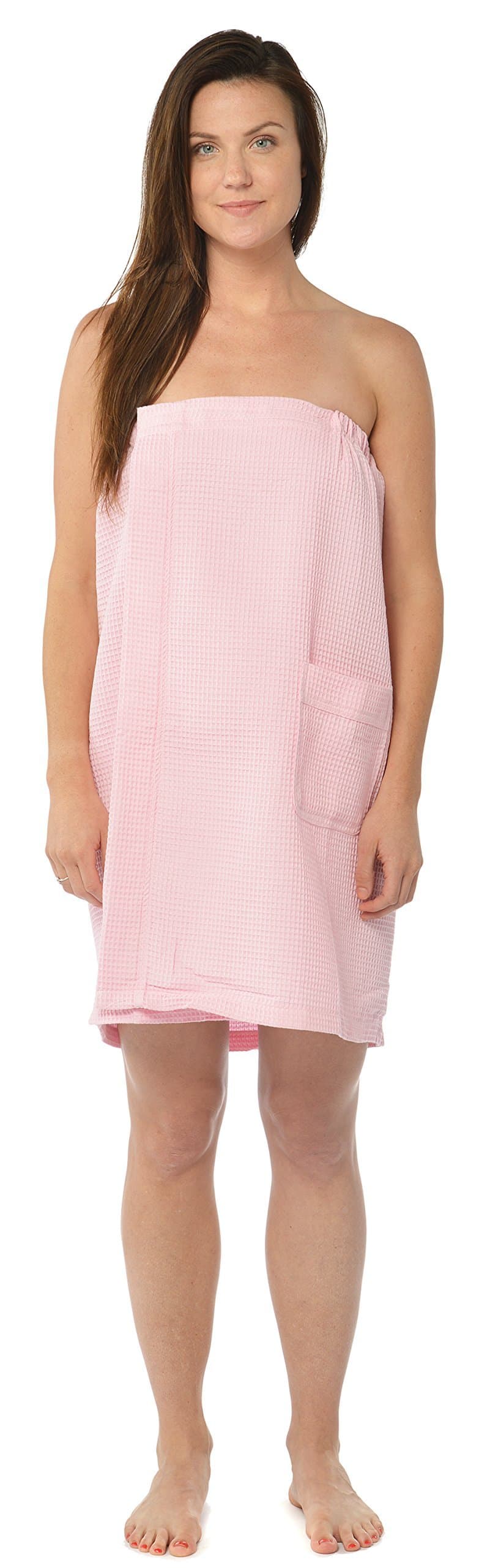 Leisureland Women's Waffle Wraps, Gym Spa Wraps, Body Wraps, Beach Cover Ups