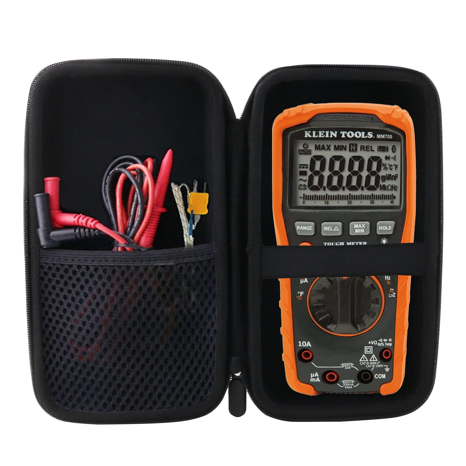 WERJIA Hard Carrying Case for Klein Tools MM600/MM700 Multimeter
