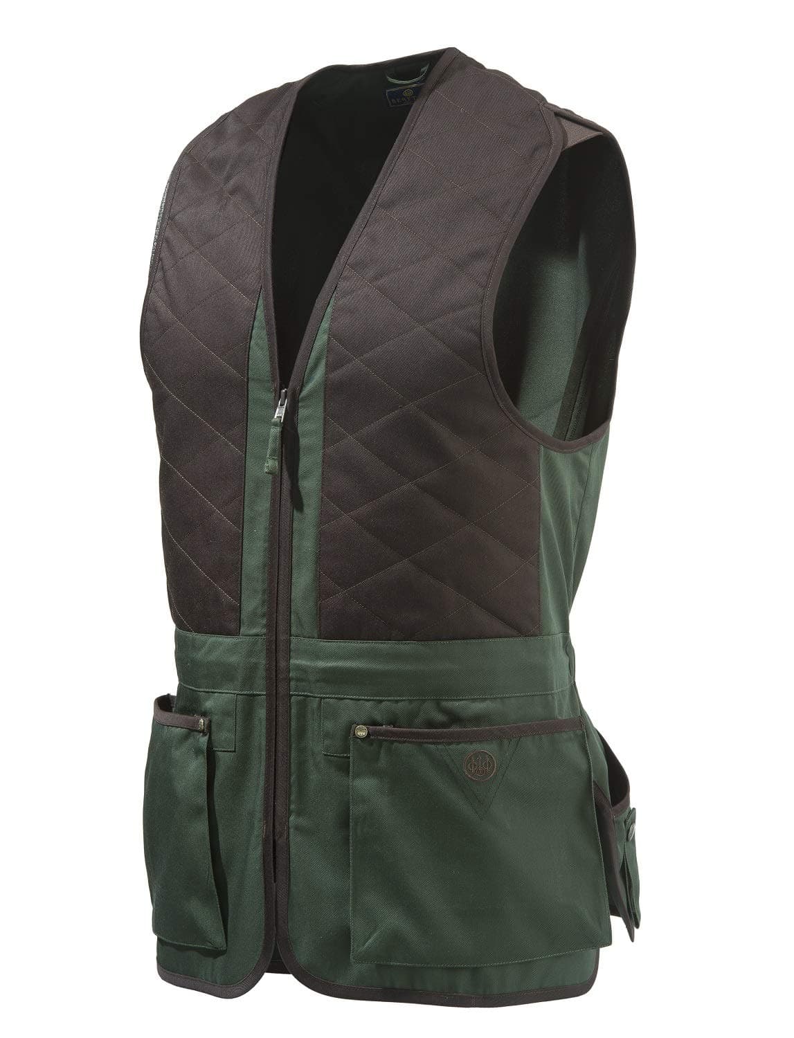 BERETTA Unisex Beretta Schießweste Universal Für Herren Und Damen, Grün/Braun, Trap Und weste Shooting vest