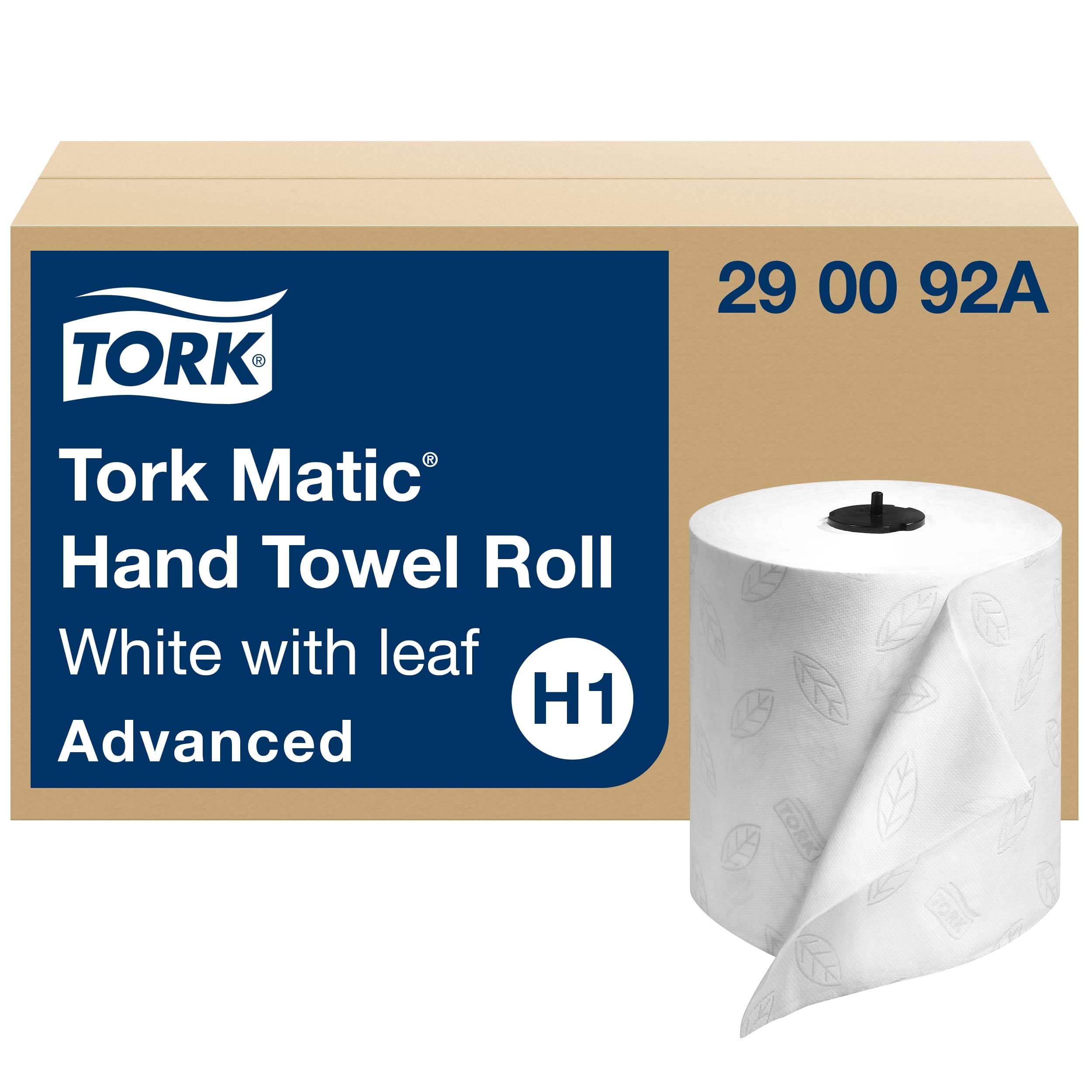 Tork 290092A Advanced Matic White Hand Towel Roll - 6 / CS by Tork