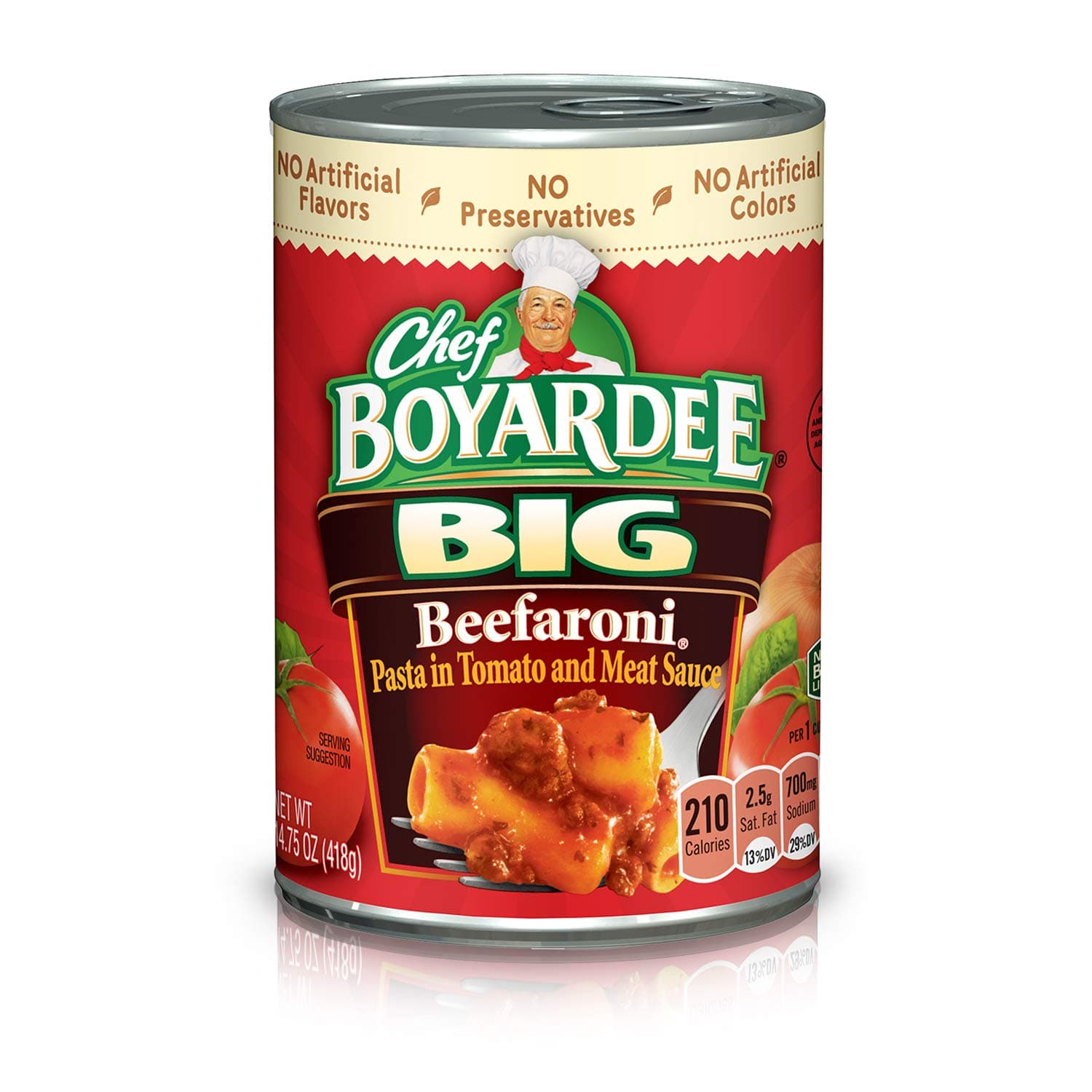 Chef Boyardee Overstuffed Italian Sausage Ravioli, 15 oz, 12 Pack