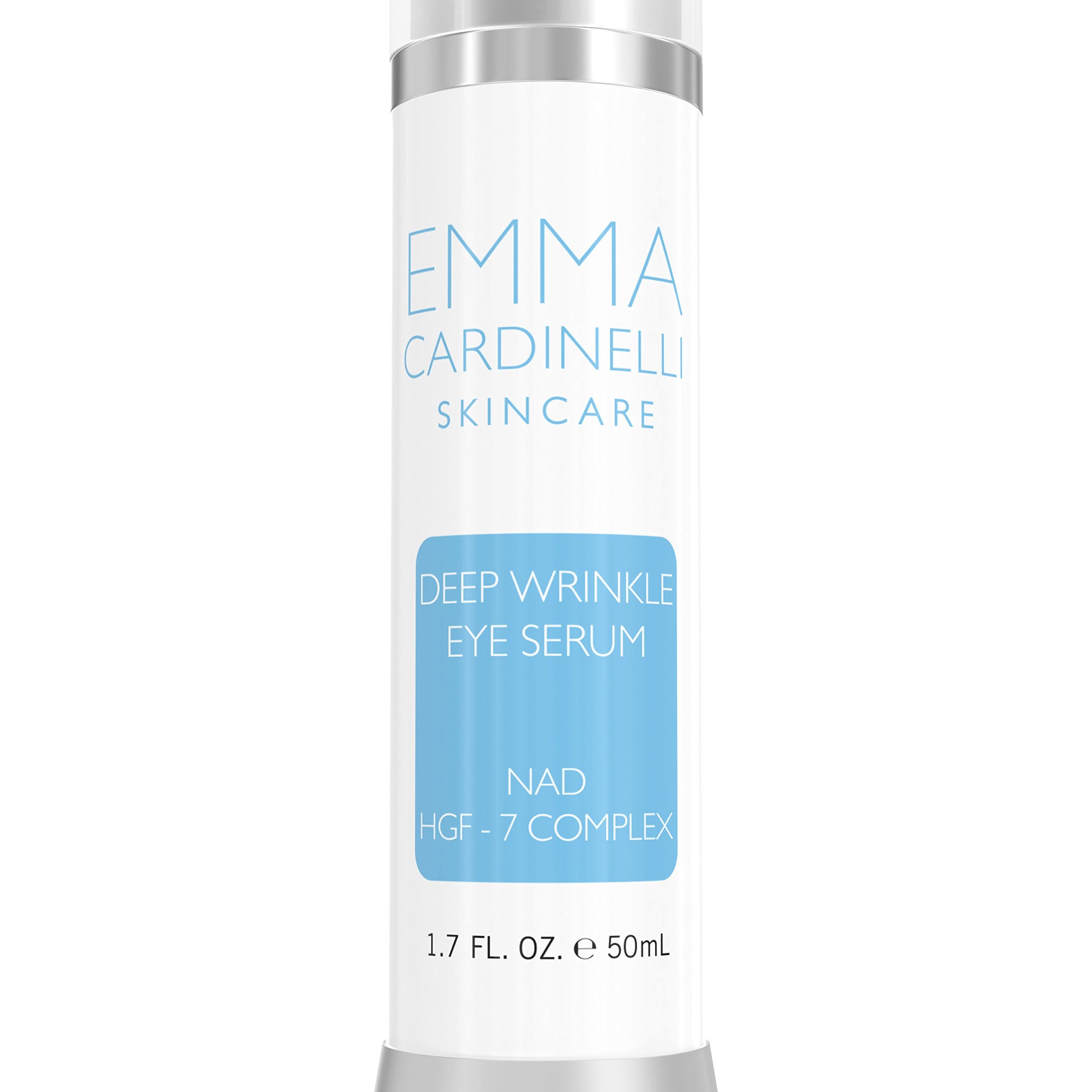 Eye Serum for Anti Aging, Deep Wrinkles- Eye Wrinkle Serum with NAD, Hyaluronic Acid and HGF-7 Complex to Help Brighten, Tighten, Hydrate and Rejuvenate Your Complexion