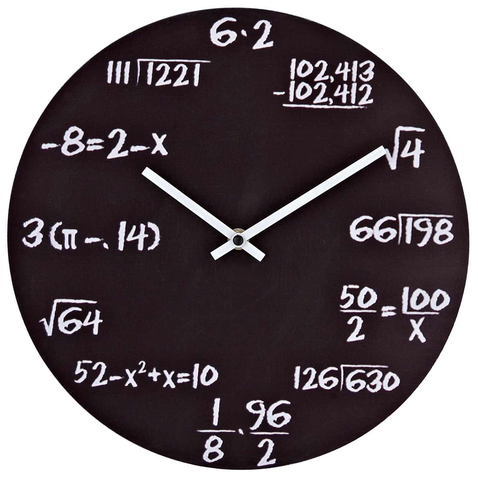 Wall Clock, Matte Black