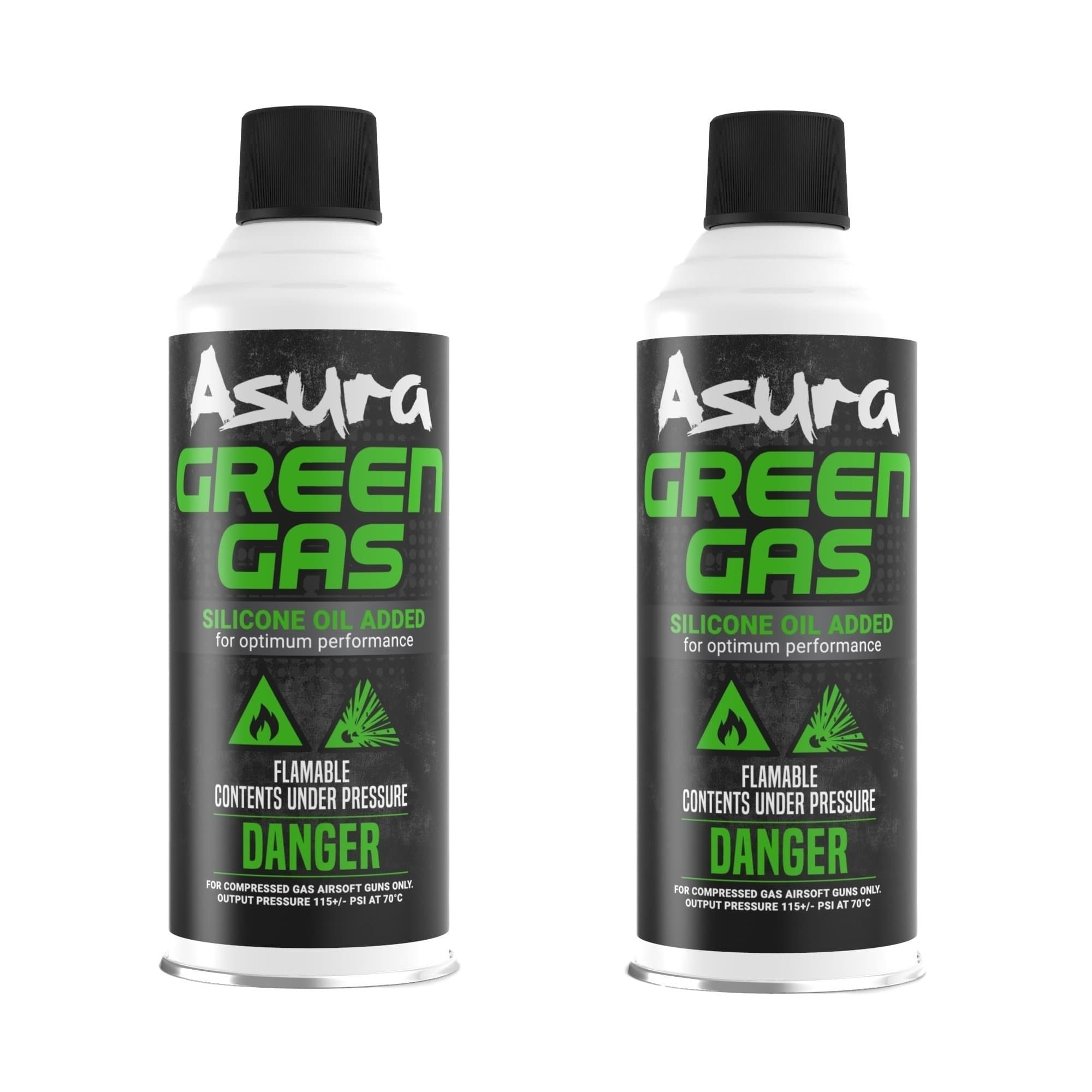 Asla Power Green Gas G-1000, Pack of 2