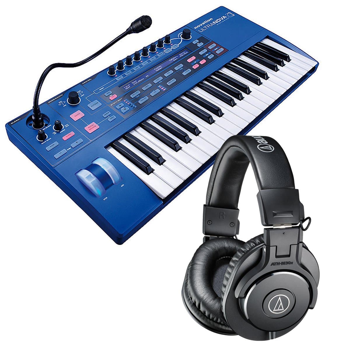 Novation AMS-Novation ULTRANOVA Ultranova Nova Series Analog-Modeling Synthesizer