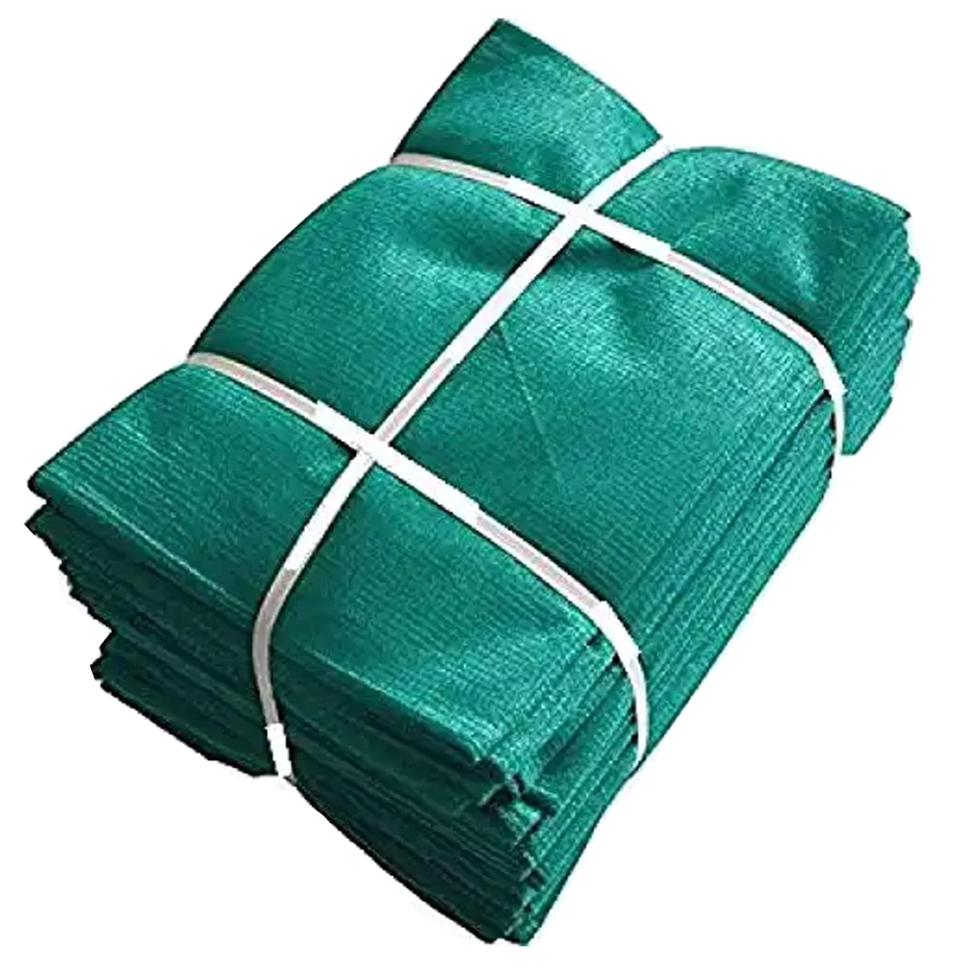 BENAVJI Green Shade Net with Niwar, 75% UV Sun Protection, for Terrace, Garden, Green House, Balcony, & Gardening Multipurpose Agro Netting Size 10X32 Feet