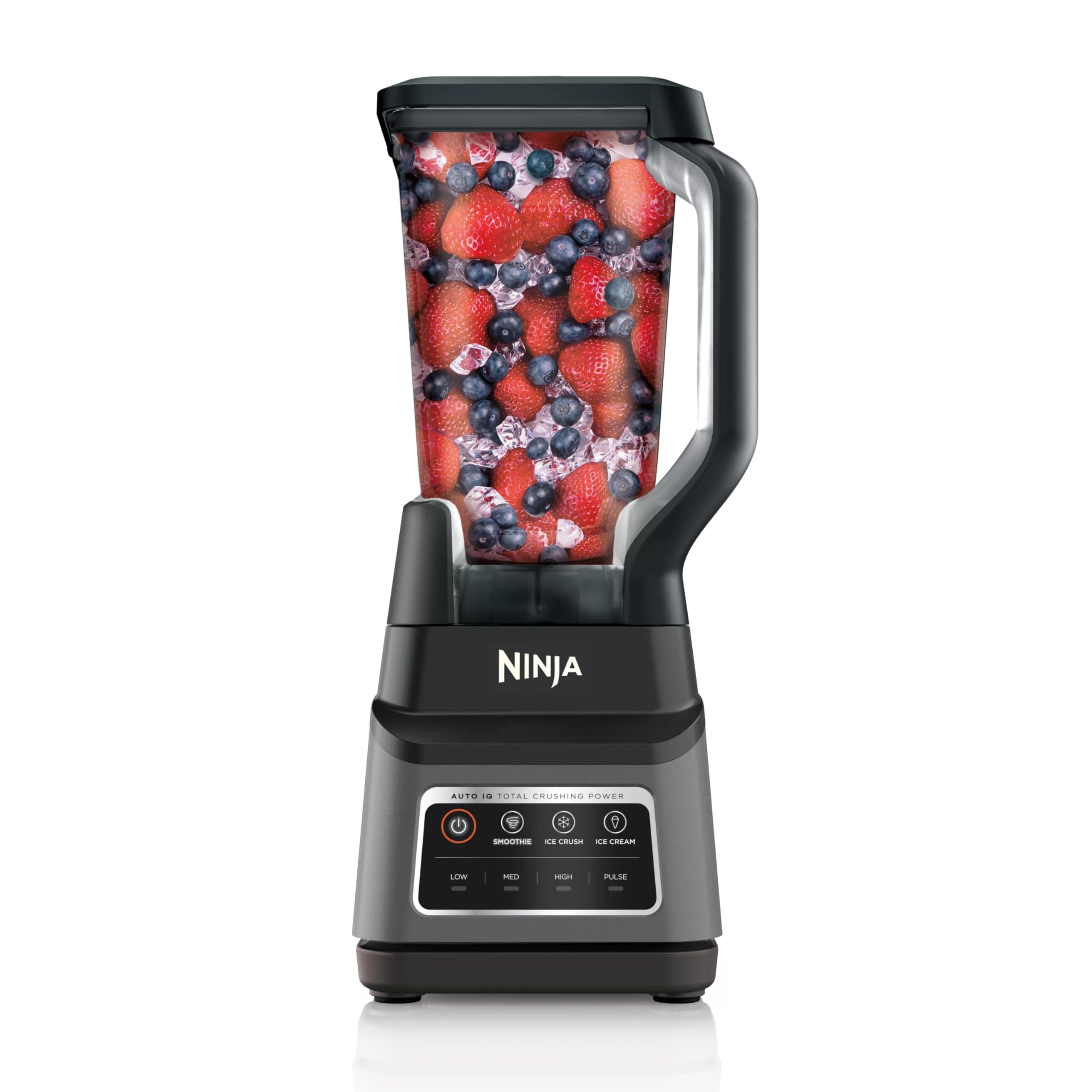 Plastic Bn701 Professional Plus Blender With Auto-Iq, And 64 Oz. Max Liquid Capacity Total Crushing Pitcher, In Grey, 1200 Watts
