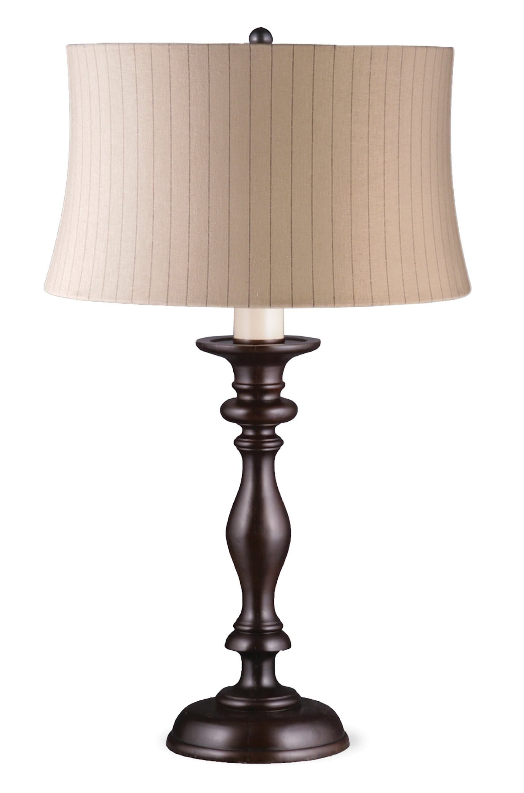 Lighting Enterprises Turned Table Lamp, Java