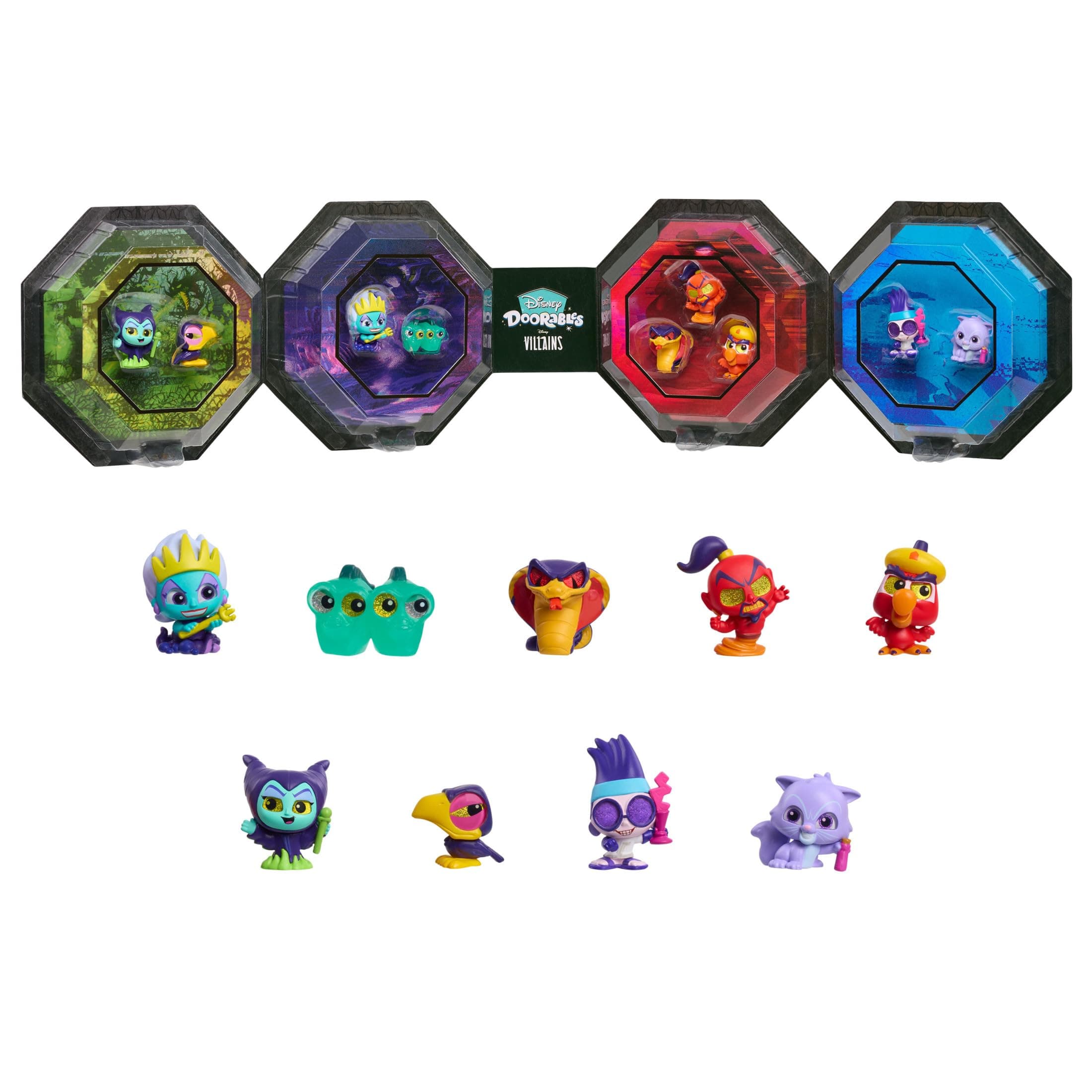 Disney Doorables Disney Villains Collection Peek, Collectible Figures, Kids Toys for Ages 5 Up