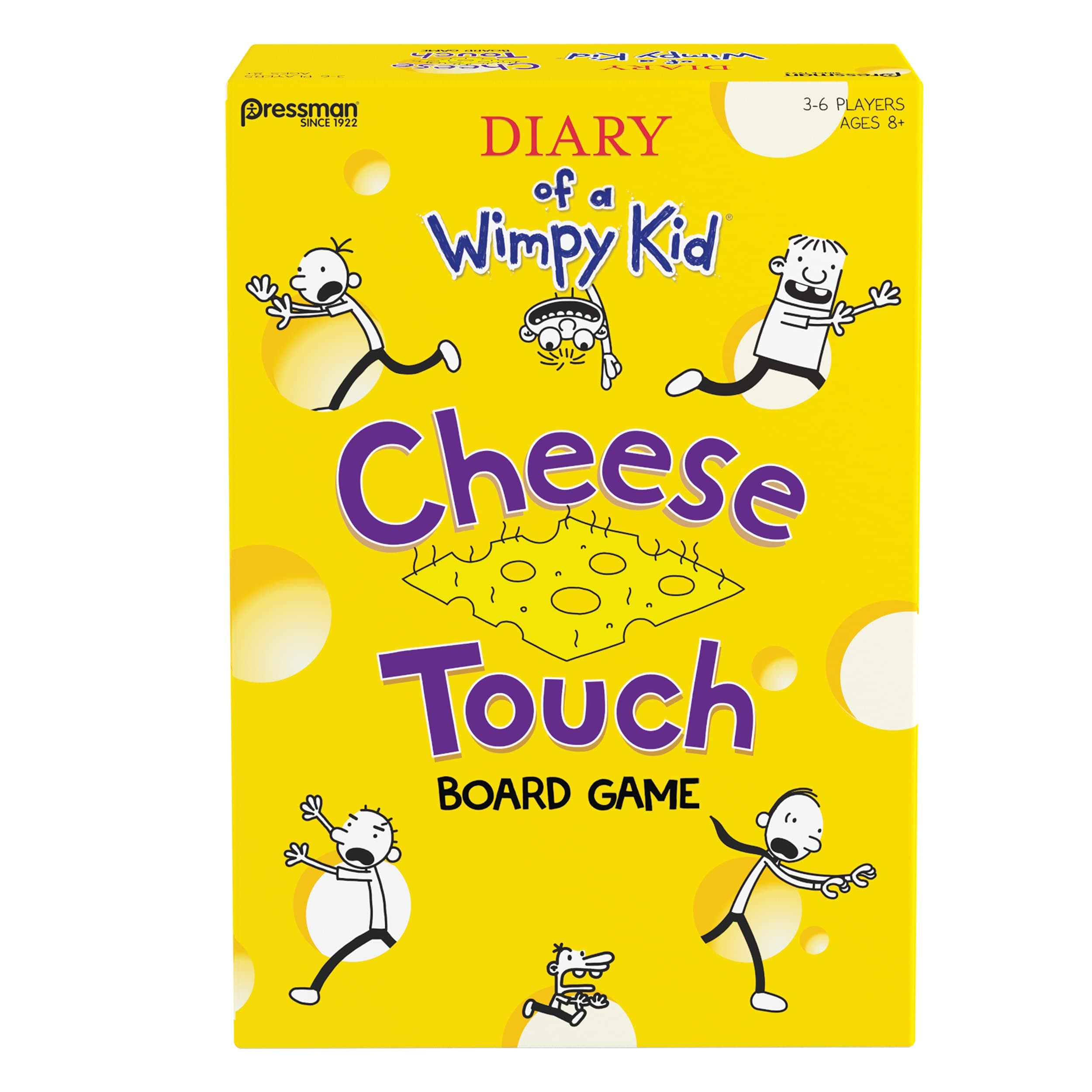 Pressman Diary of a Wimpy Kid Cheese Touch Game Race to The Finish While Learning About Your Friends by , Multi Color