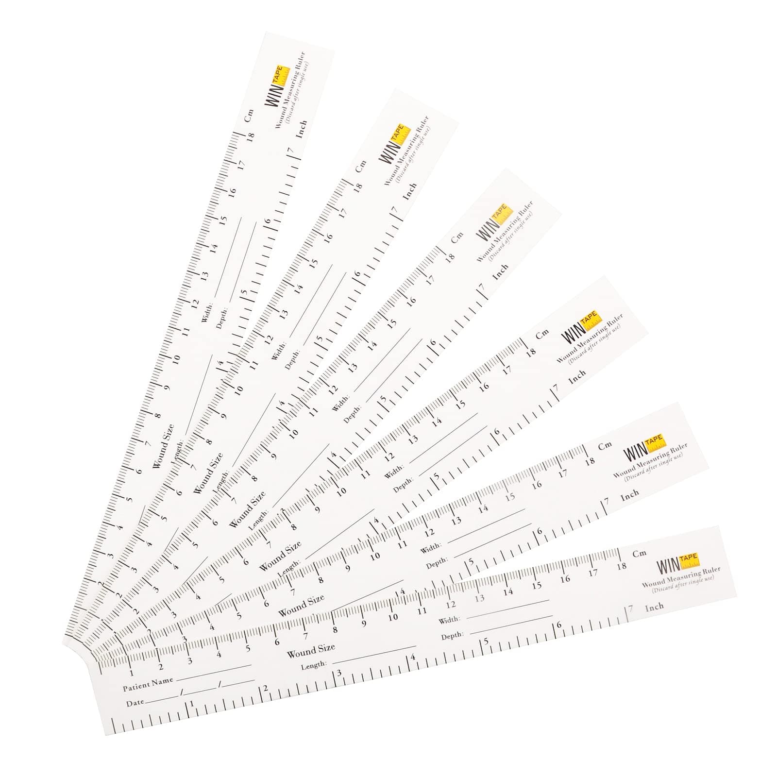 Wintape Educare Paper Wound Ruler 18cm (Pack of 100)