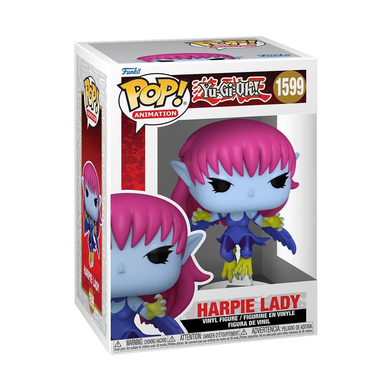 POP! Animation: Yu-Gi-Oh! - Harpie Lady - 1/6 Odds for Rare Chase Variant - Collectable Vinyl Figure - Gift Idea - Official Merchandise - Toys for Kids & Adults - Anime Fans