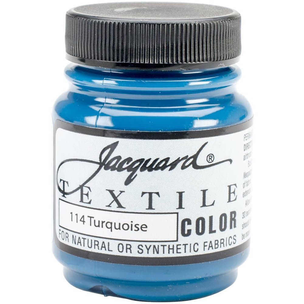 Jacquard TEXTILE PAINT 2.25OZ TURQUOISE