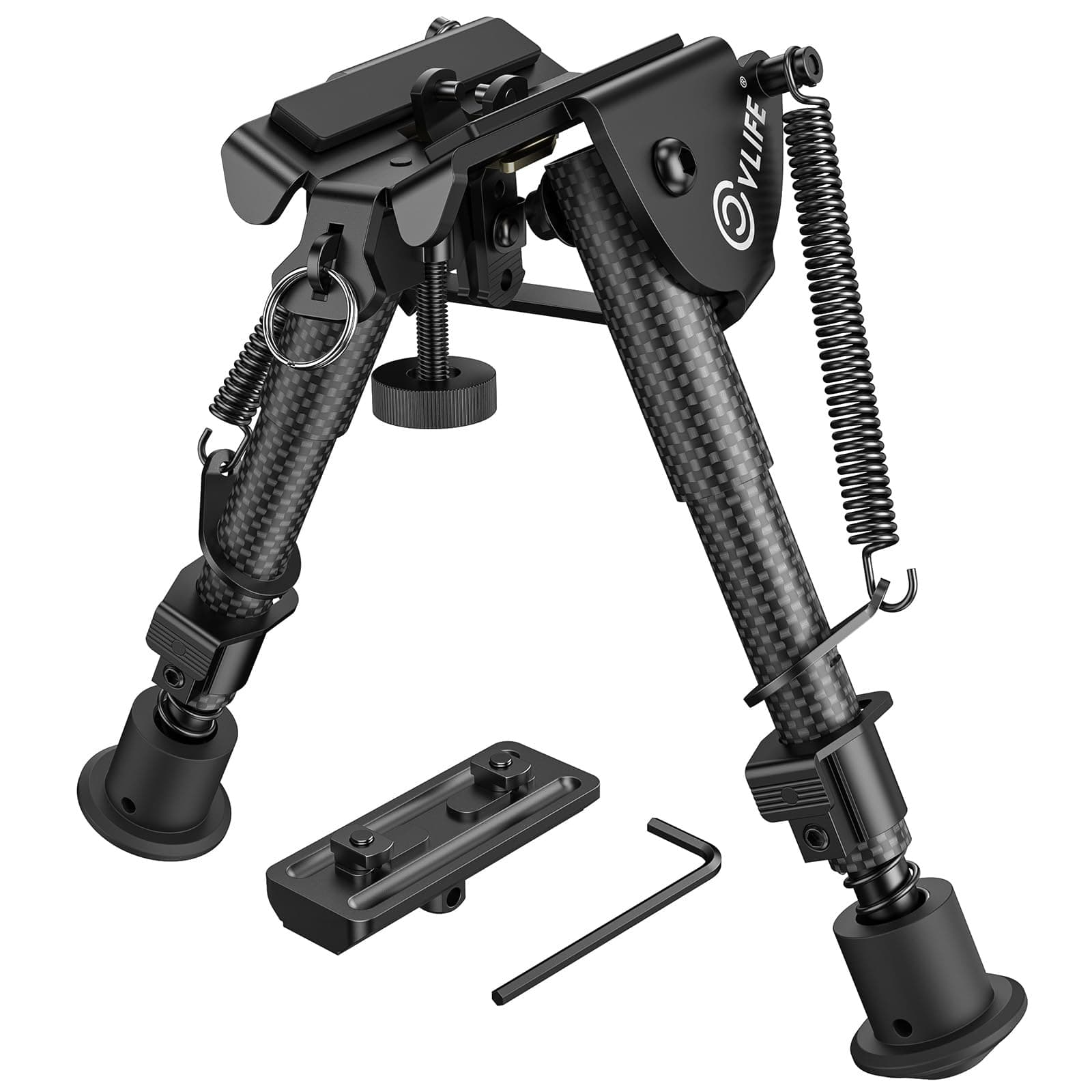 6-9 Inches Bipod with Adapter for M-Rail
