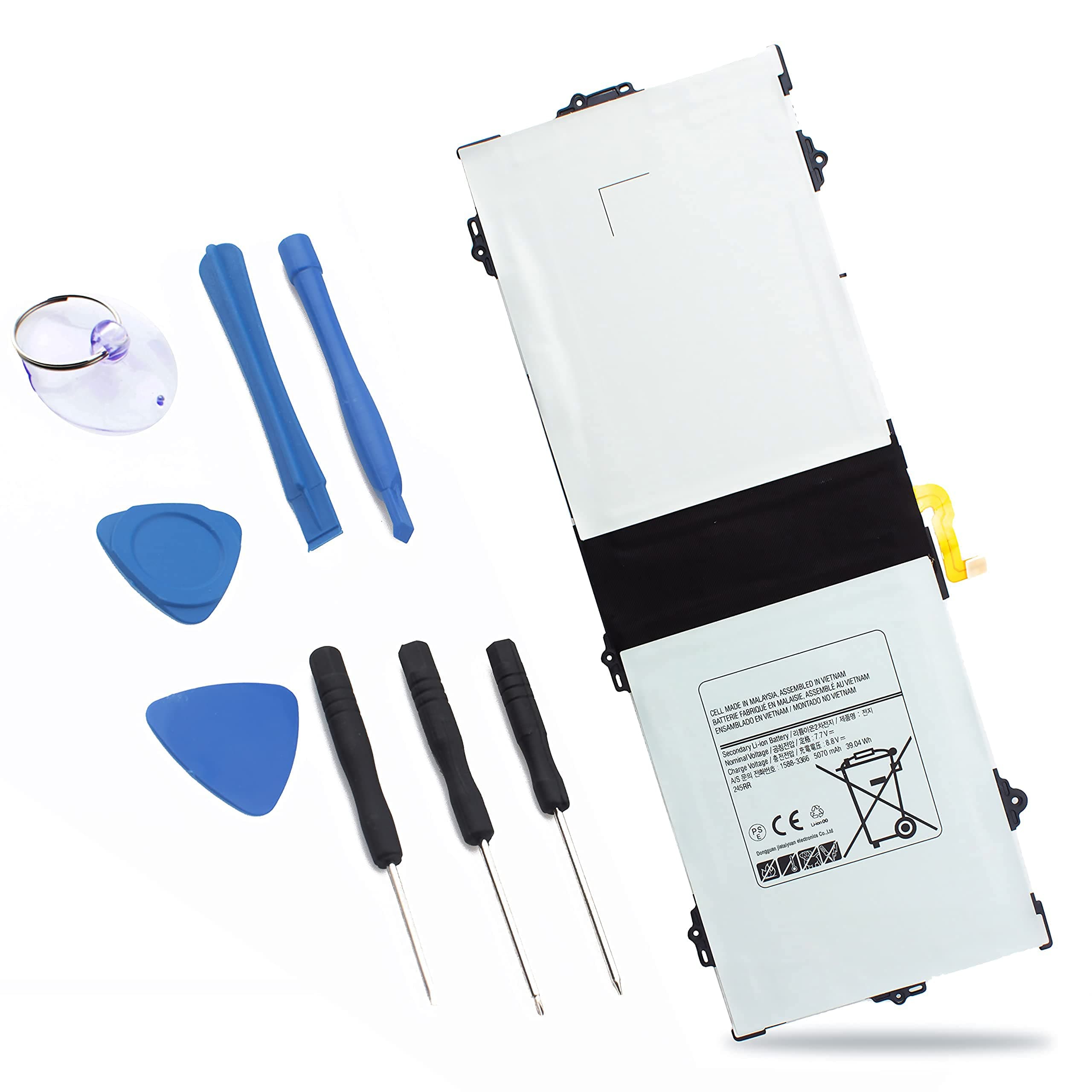 EB-BW720ABE Battery EB-BW720ABA for Samsung Chromebook Plus V2 XE310XBA XE350XBA XE520QAB XB521QAB XE525QBB XE520QAA K01US K02US K03US K04US KA1US KB1US KC2US;SM-W720 W723 W723Q BA43-00390A AA-PBMN2H0