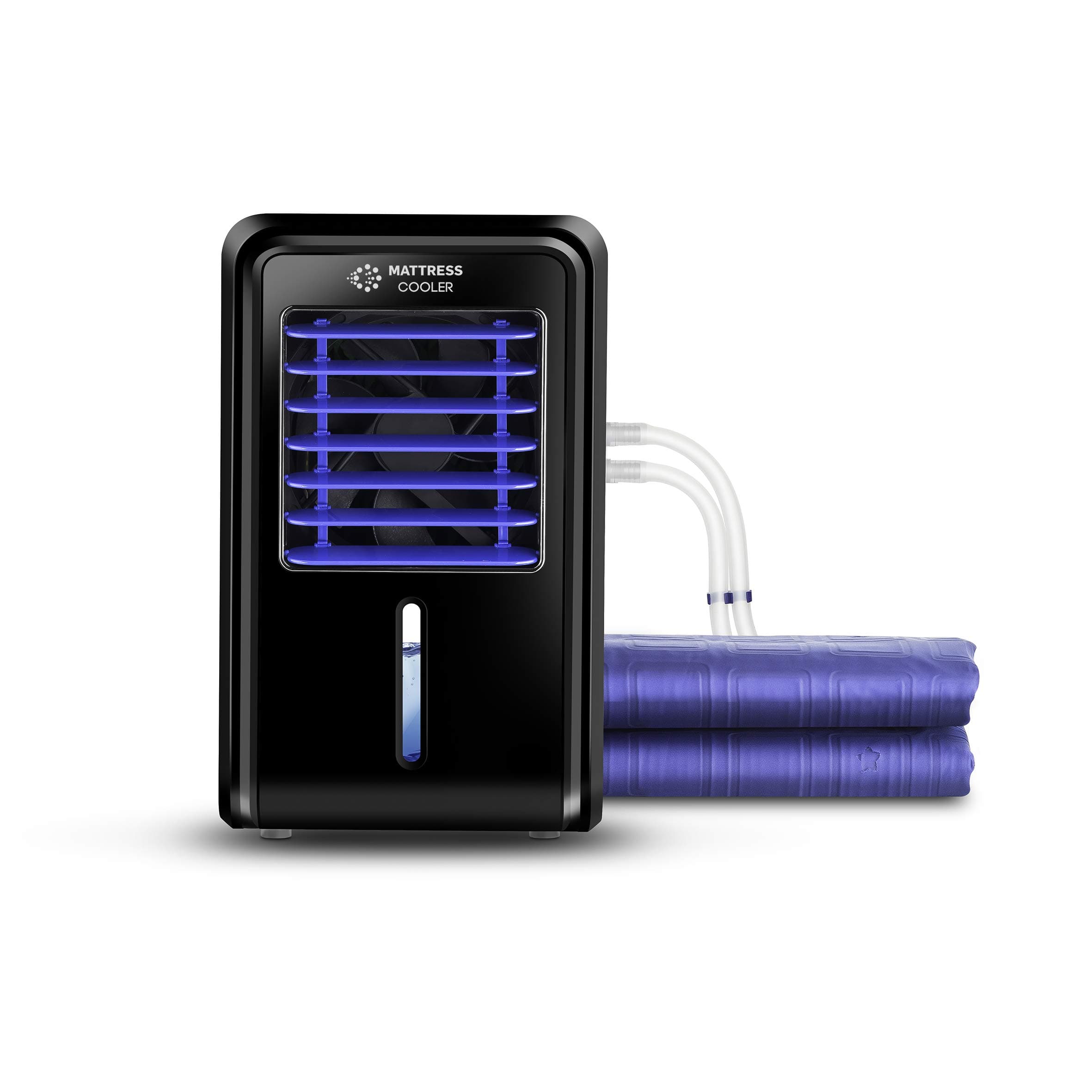 Mattress Cooler "Classic" Chilled Water Sleep Cooling System 1 Pillow Pad Box Set (Black)