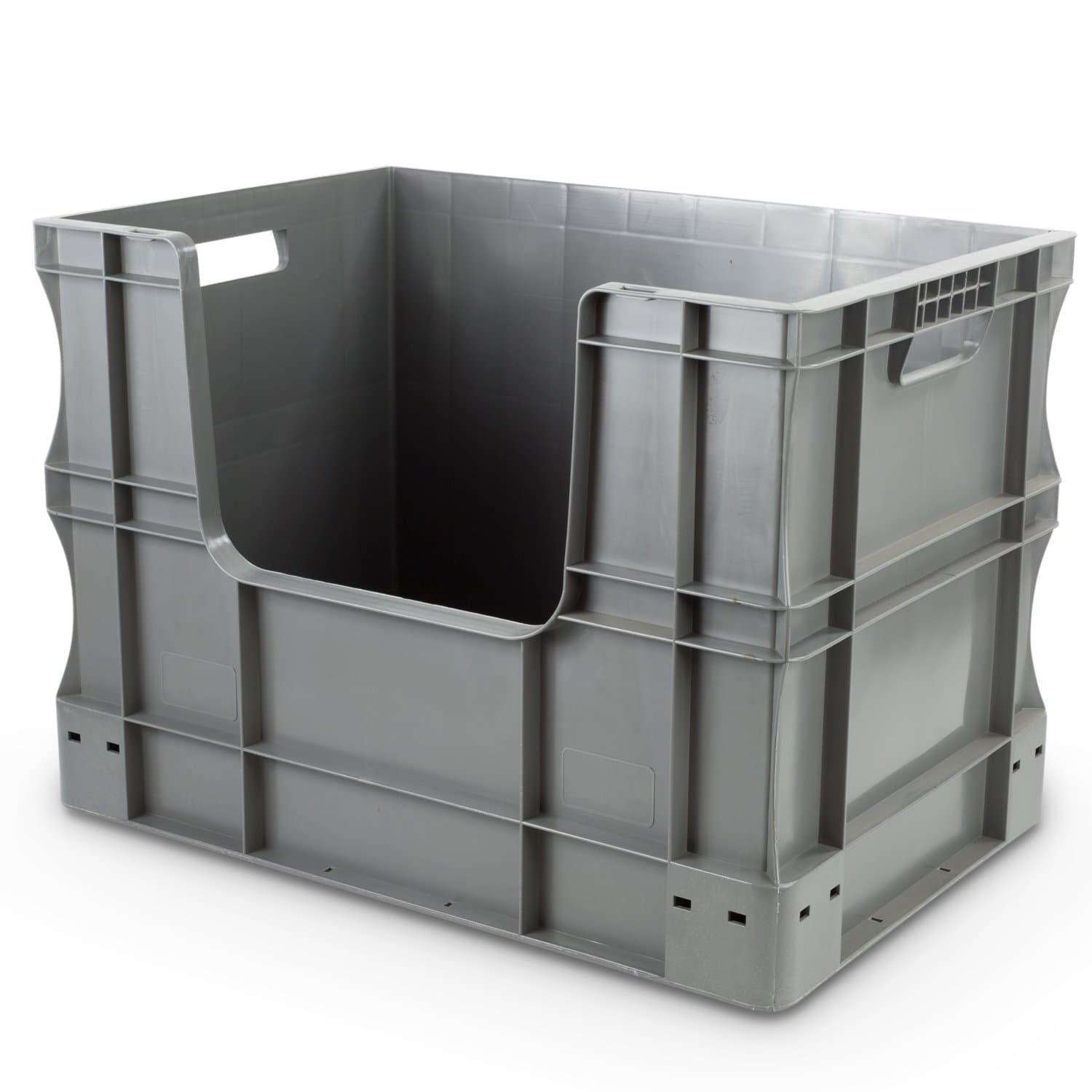 Hans Schourup Storage Euro Container with Window Sides, 600 x 400 x 430 mm, 90 22601033 L