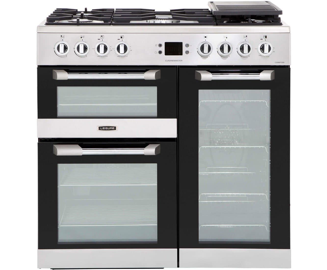 Leisure Cuisinemaster CS90F530X 90cm Dual Fuel Range Cooker - Stainless Steel