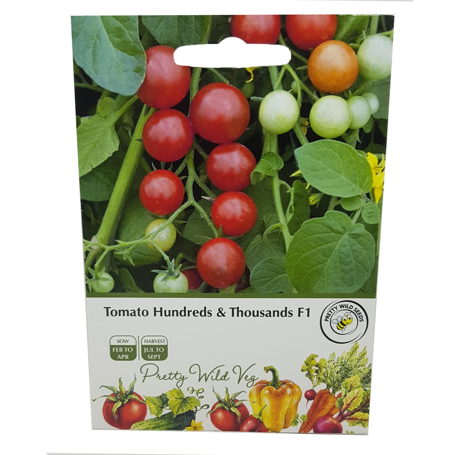 Tomato Hundreds & Thousands Seeds in Pictorial from a UK Seller Bite-Sized Tomatoes Throughout Summer