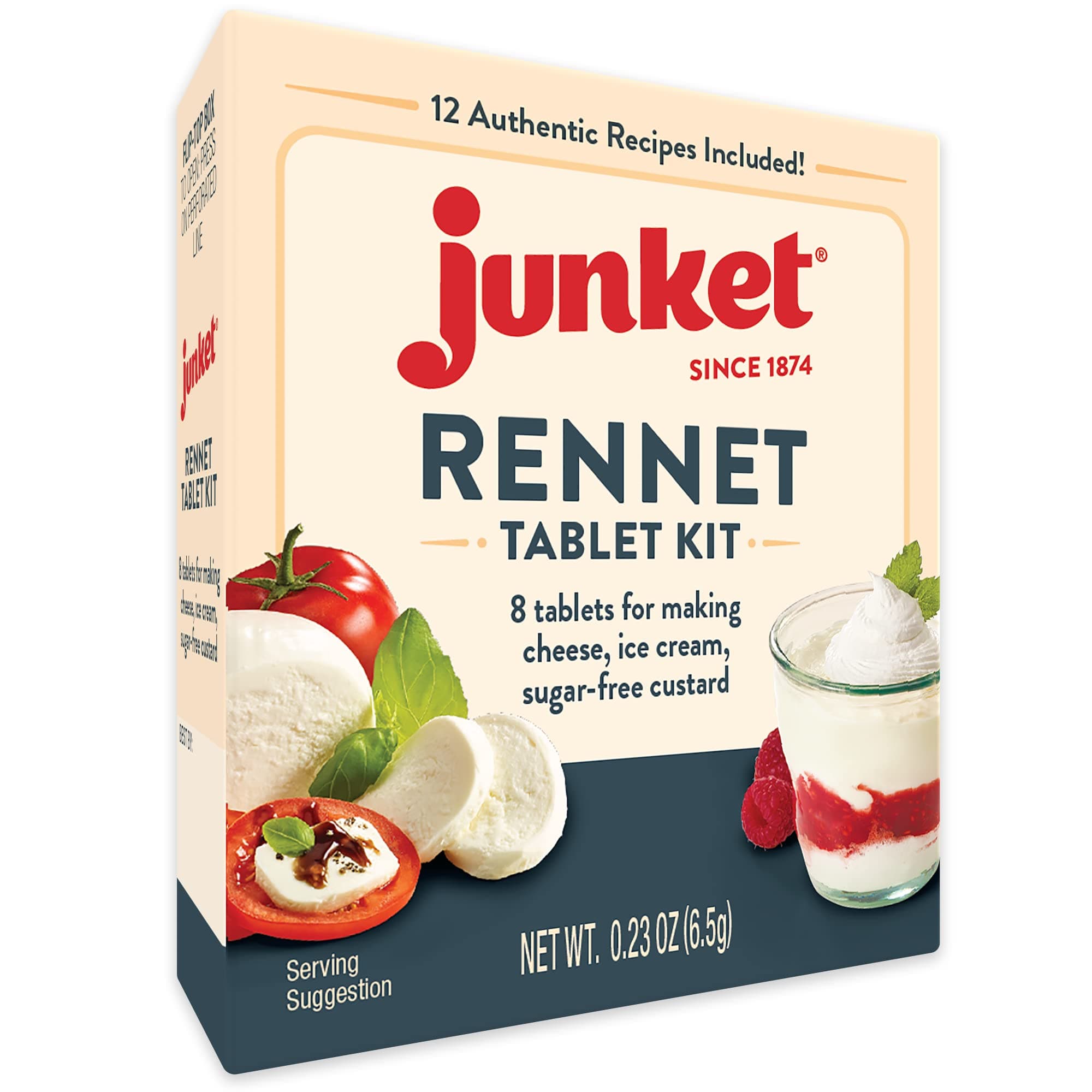 Junket Rennet Tablets, 0.23 Ounce (Pack of 144)